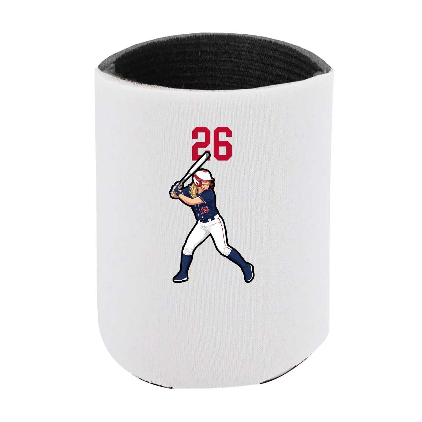 Can Holder — Number Top in White