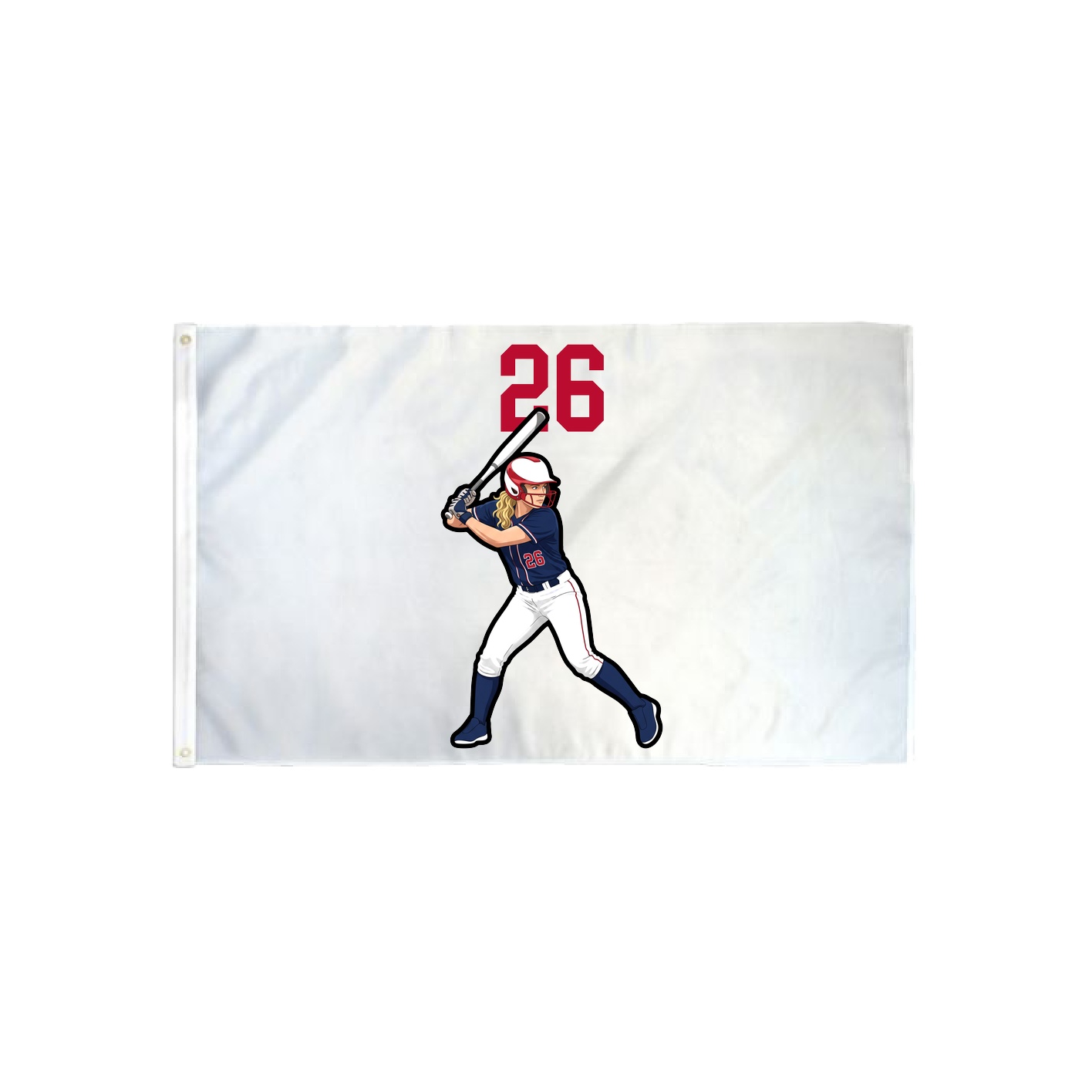3x5 Flag — Number Top in Classic
