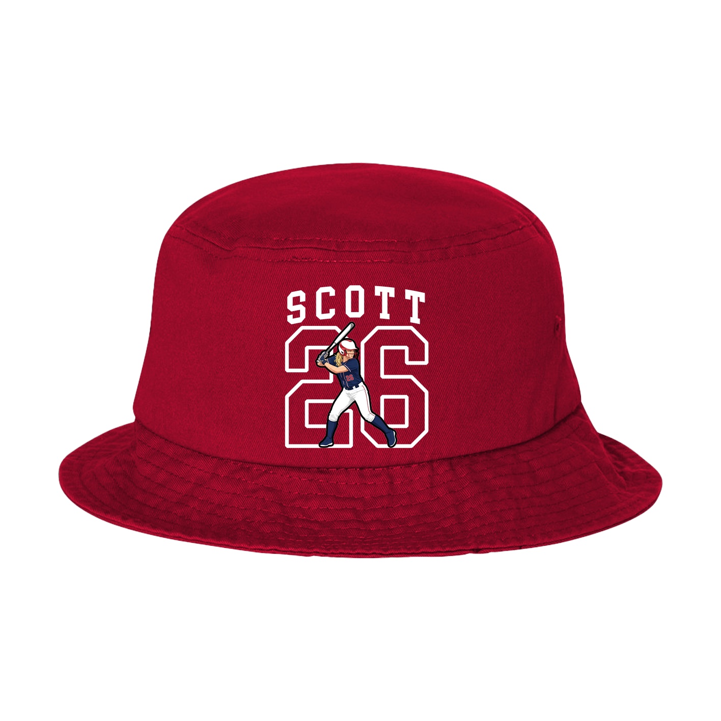 Bucket Cap — Shirsey in Red