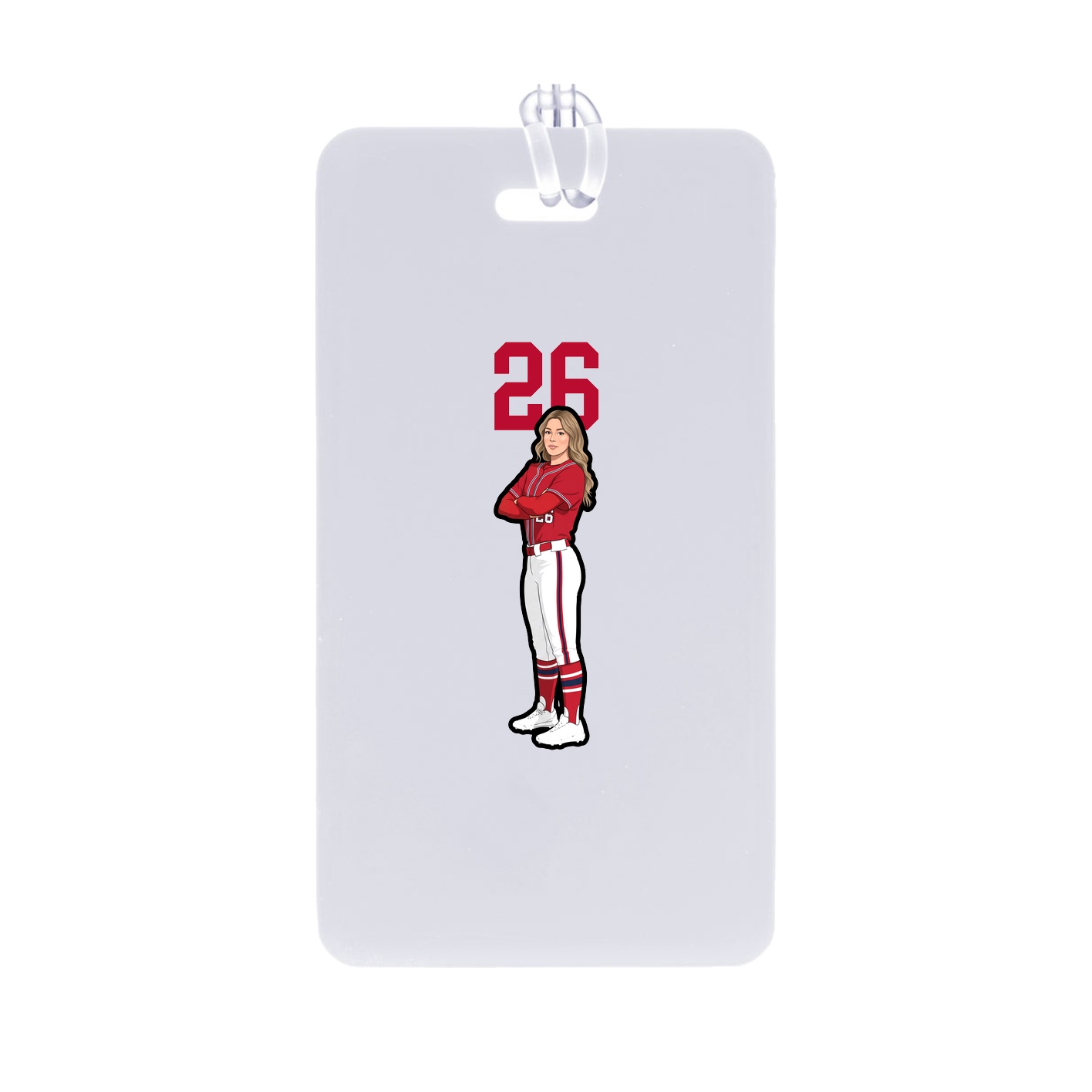 Bag Tag — Number Top in Classic