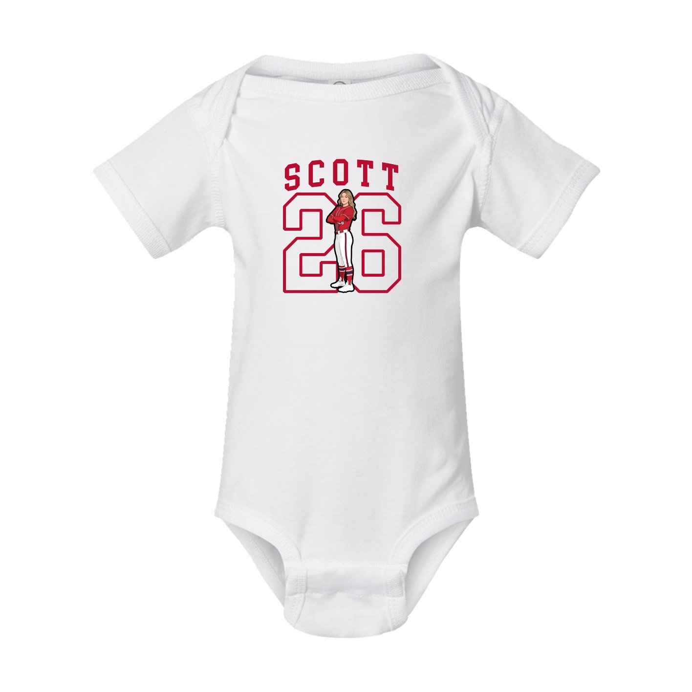 Baby Onesie — Shirsey in White