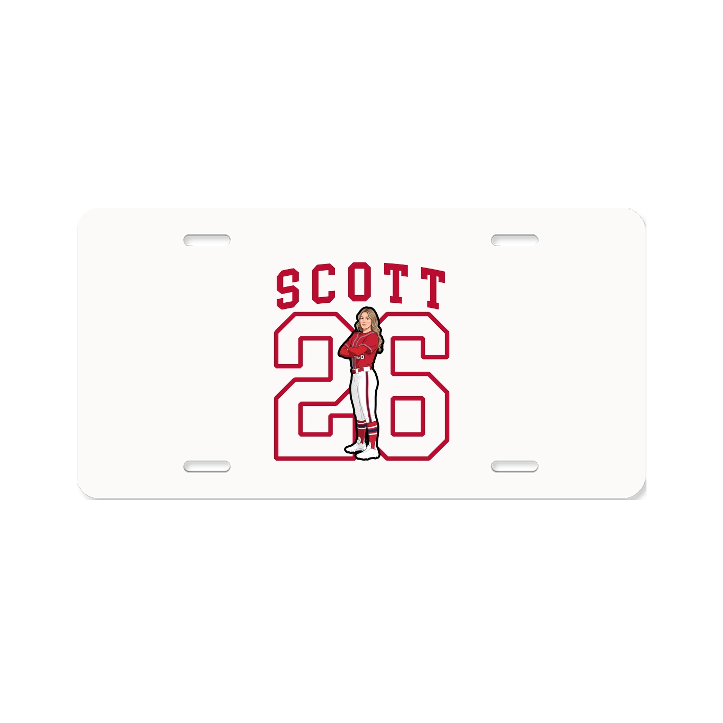License Plate — Shirsey in Classic