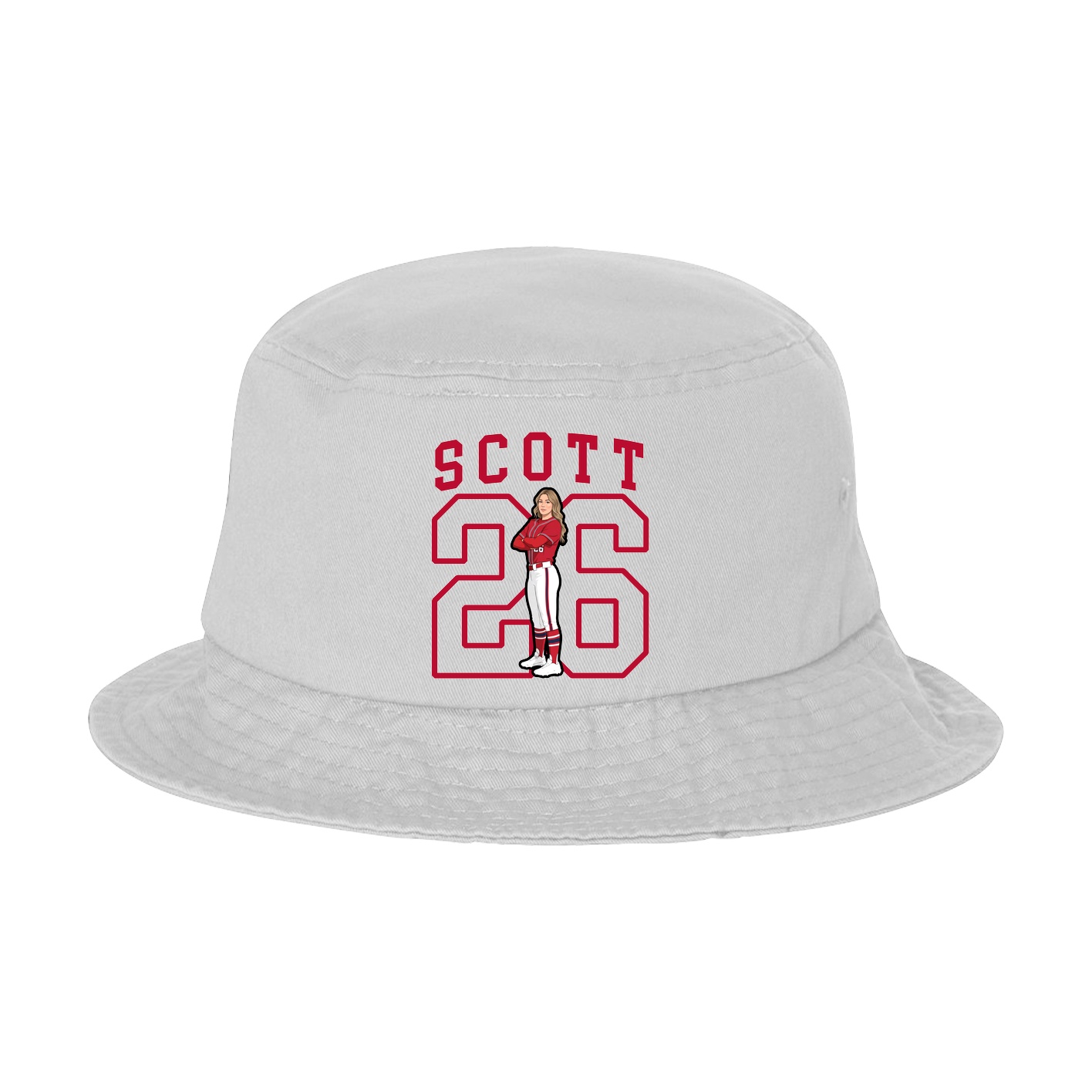 Bucket Cap — Shirsey in White