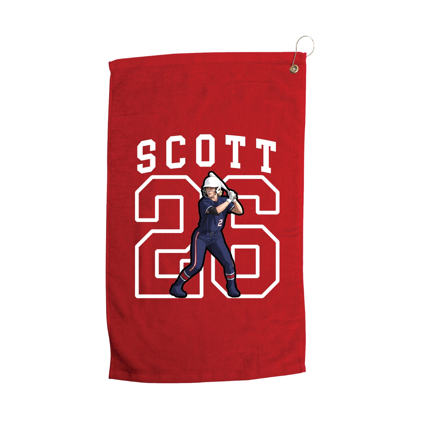Golf Towel — Shirsey in Red