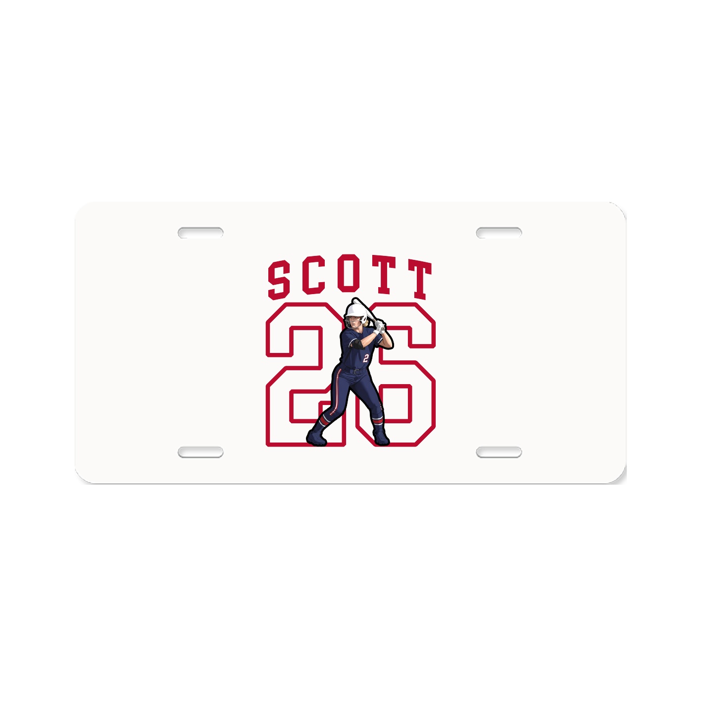 Aluminum License Plate
