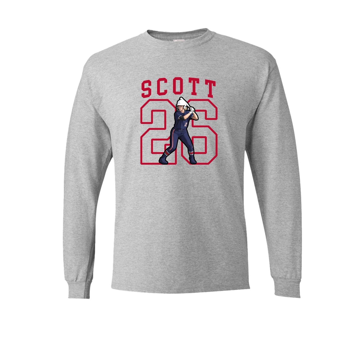Long Sleeve Tee — Shirsey in Grey