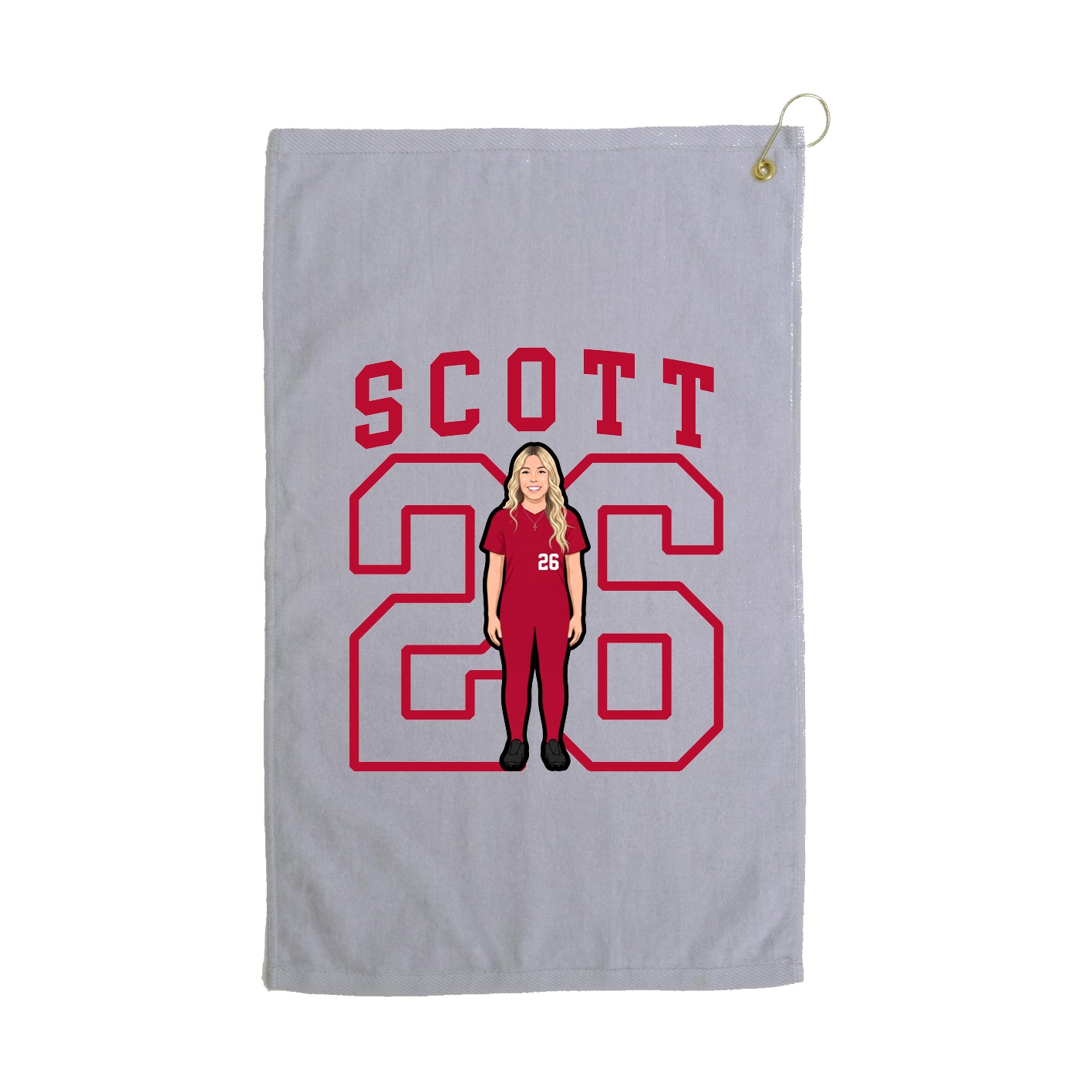 Golf Towel — Shirsey in Grey