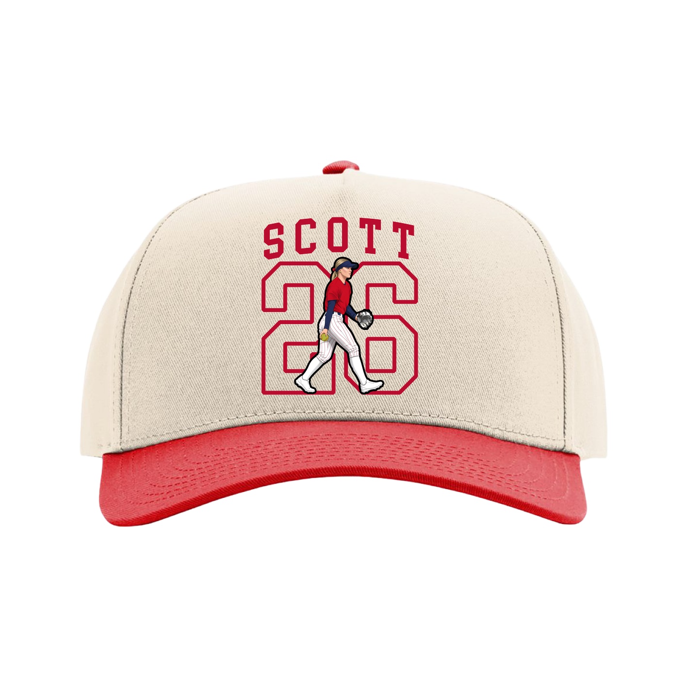 Full Fabric Five-Panel Champ Cap