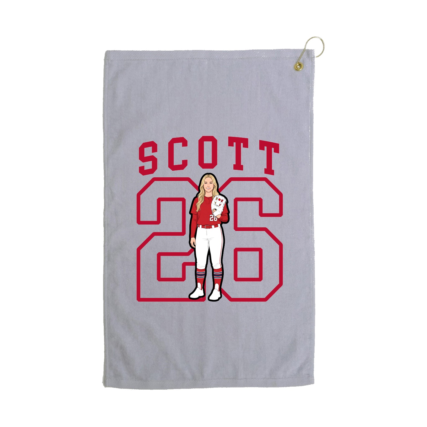 Golf Towel — Shirsey in Grey