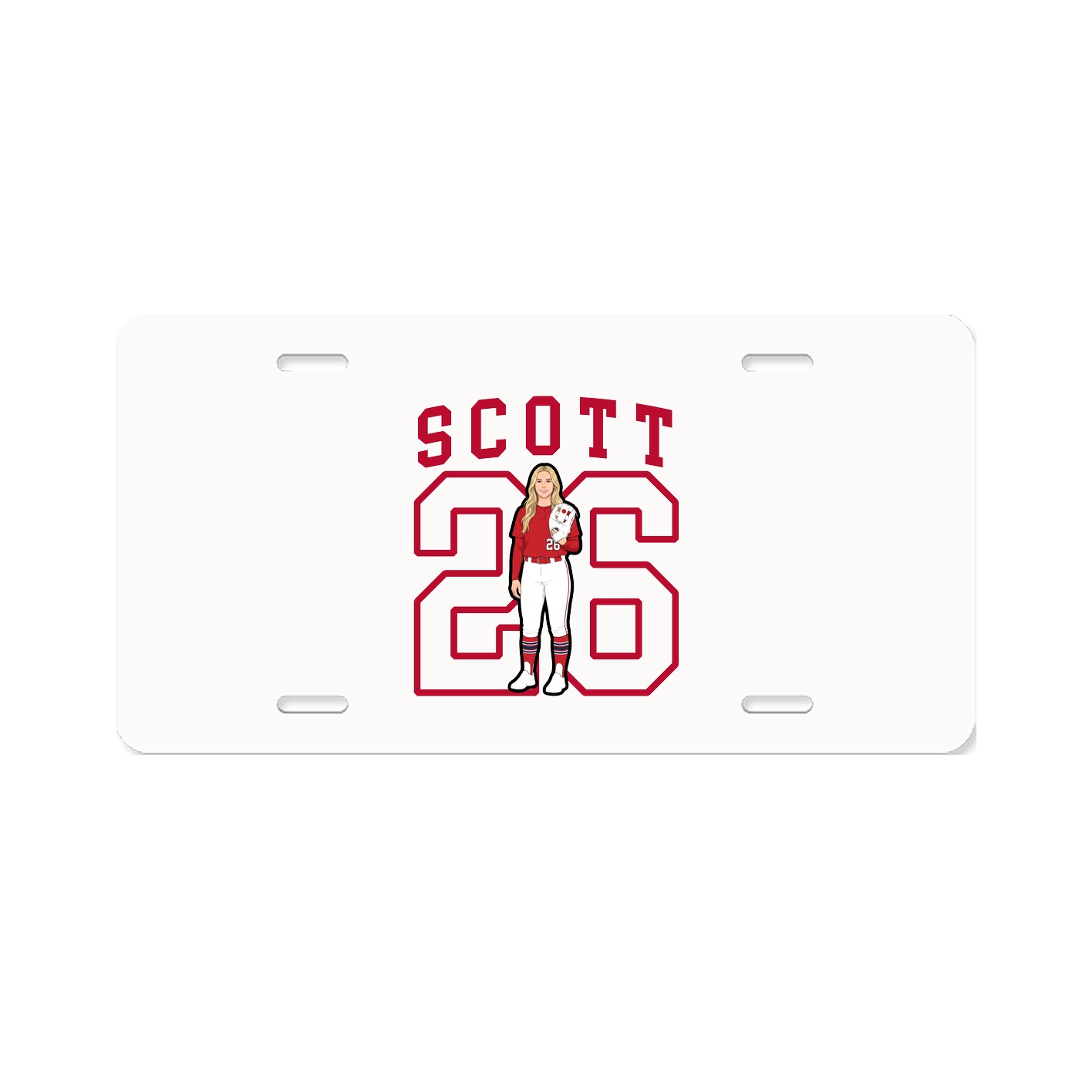 License Plate — Shirsey in Classic