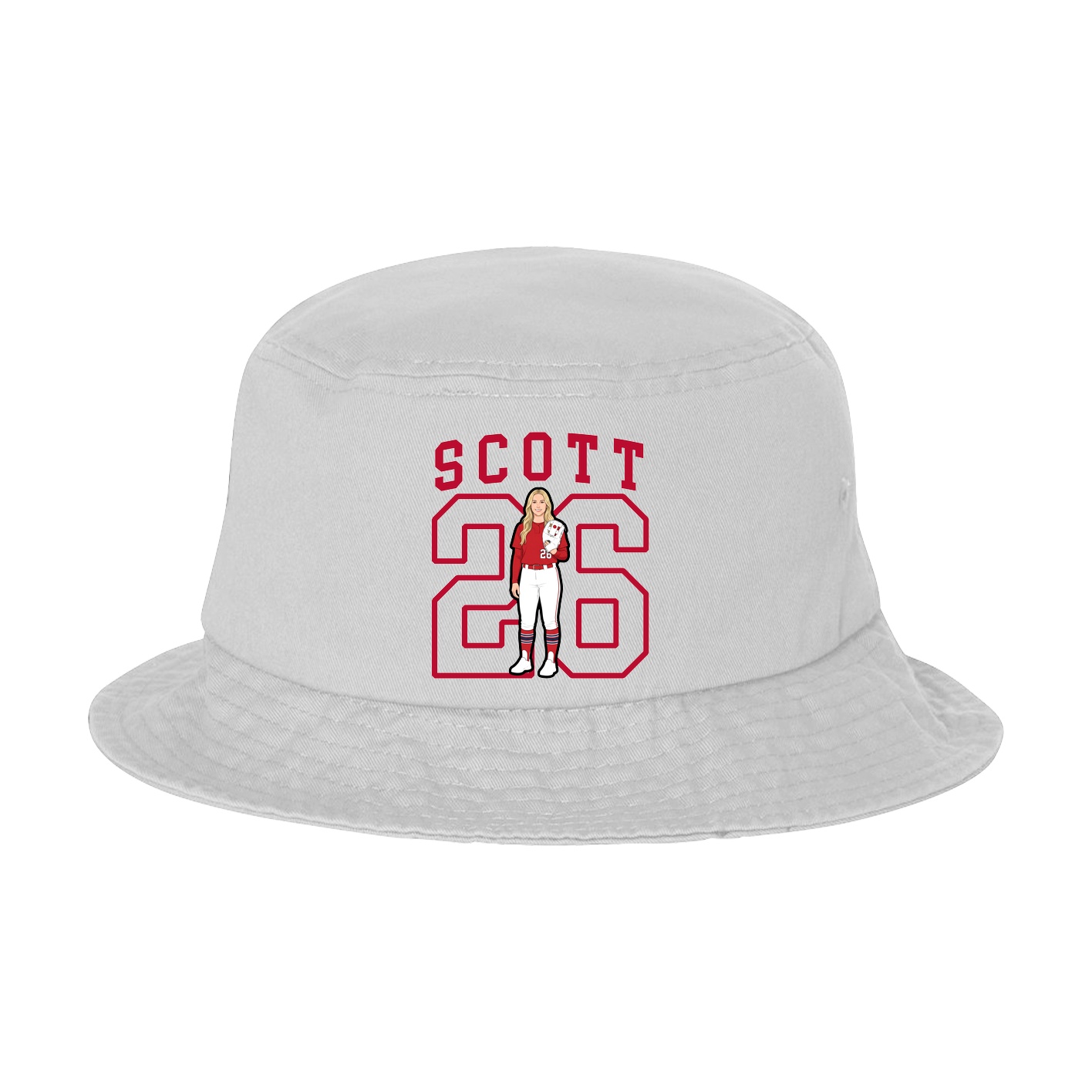 Bucket Cap — Shirsey in White