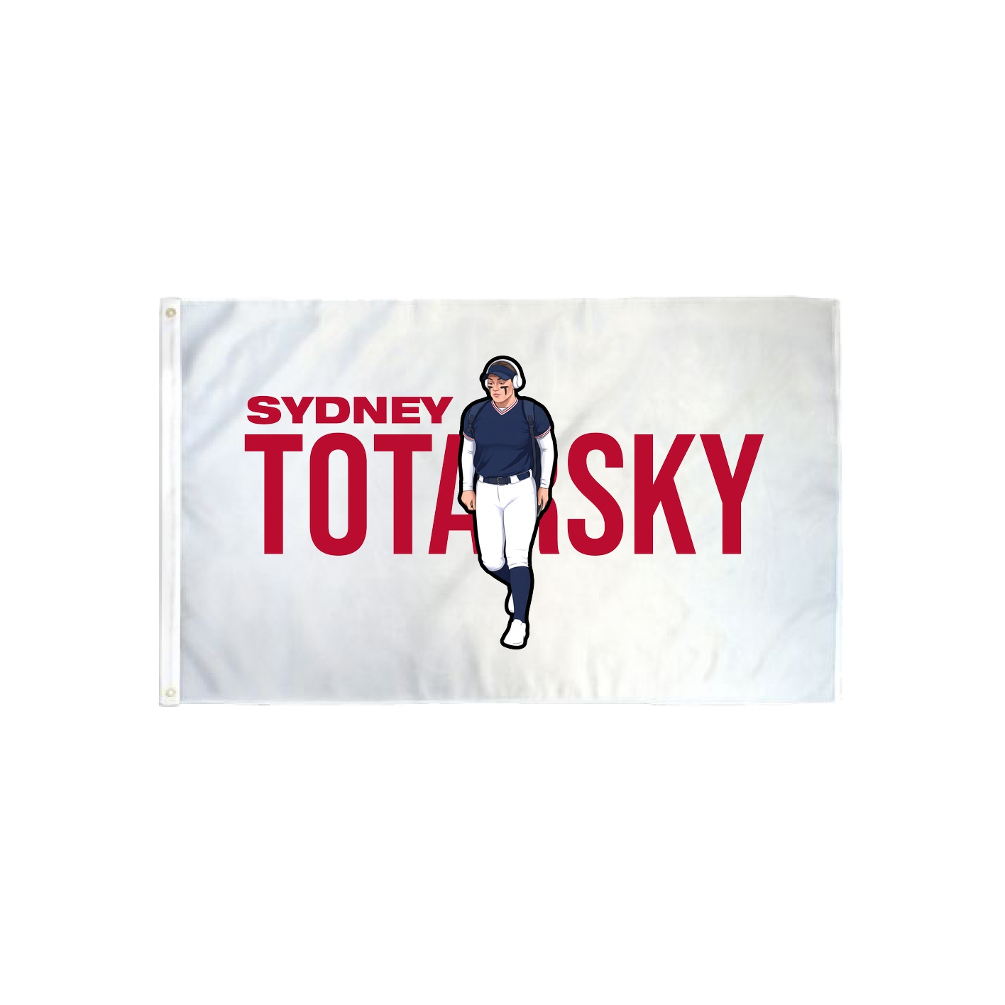 3x5 Flag — Player Name in Classic
