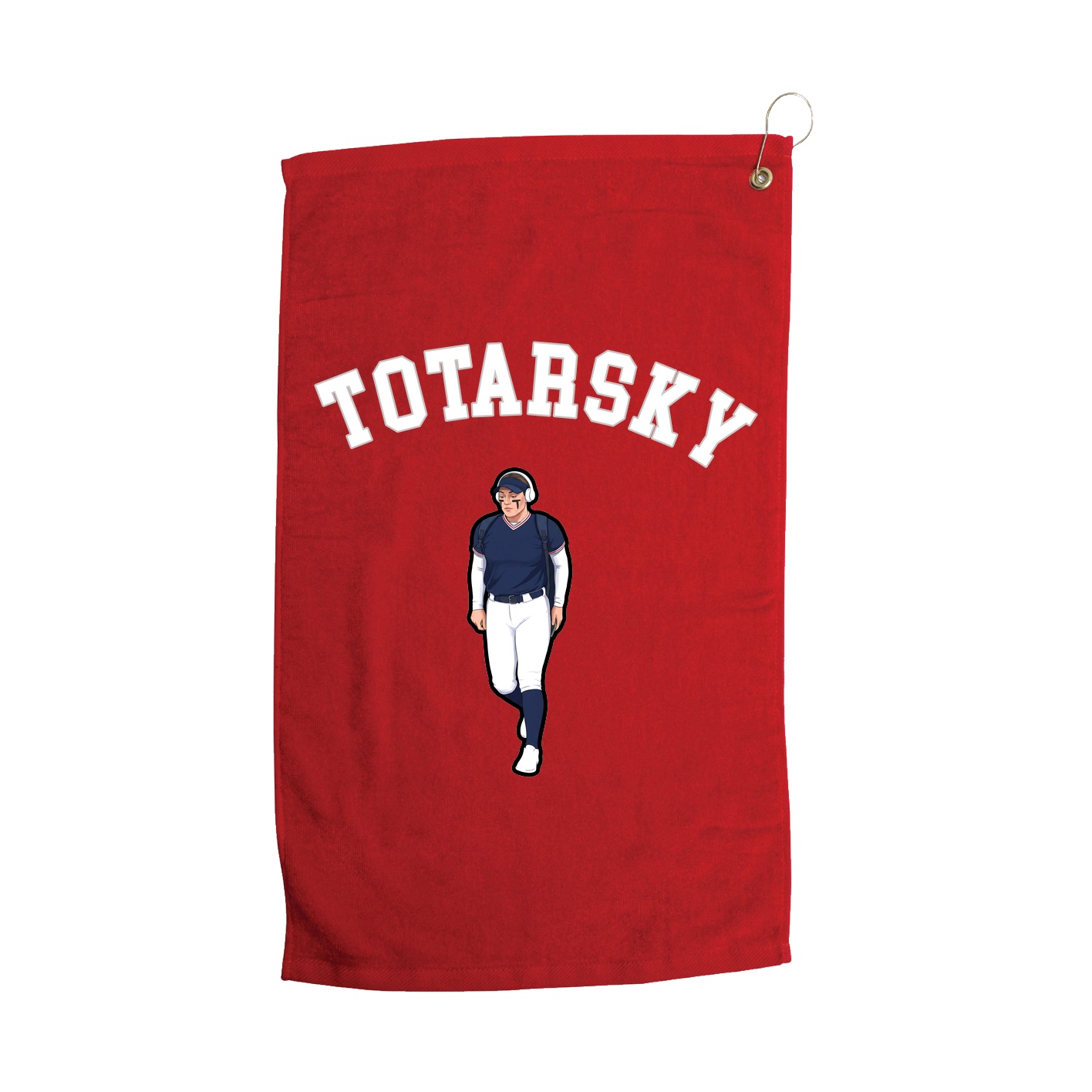 Golf Towel — Shirsey Arch in Red