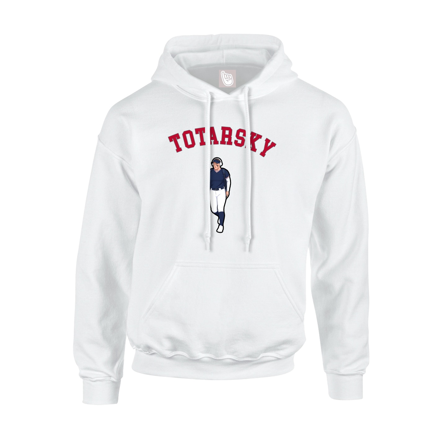 Hoodie — Shirsey Arch in White