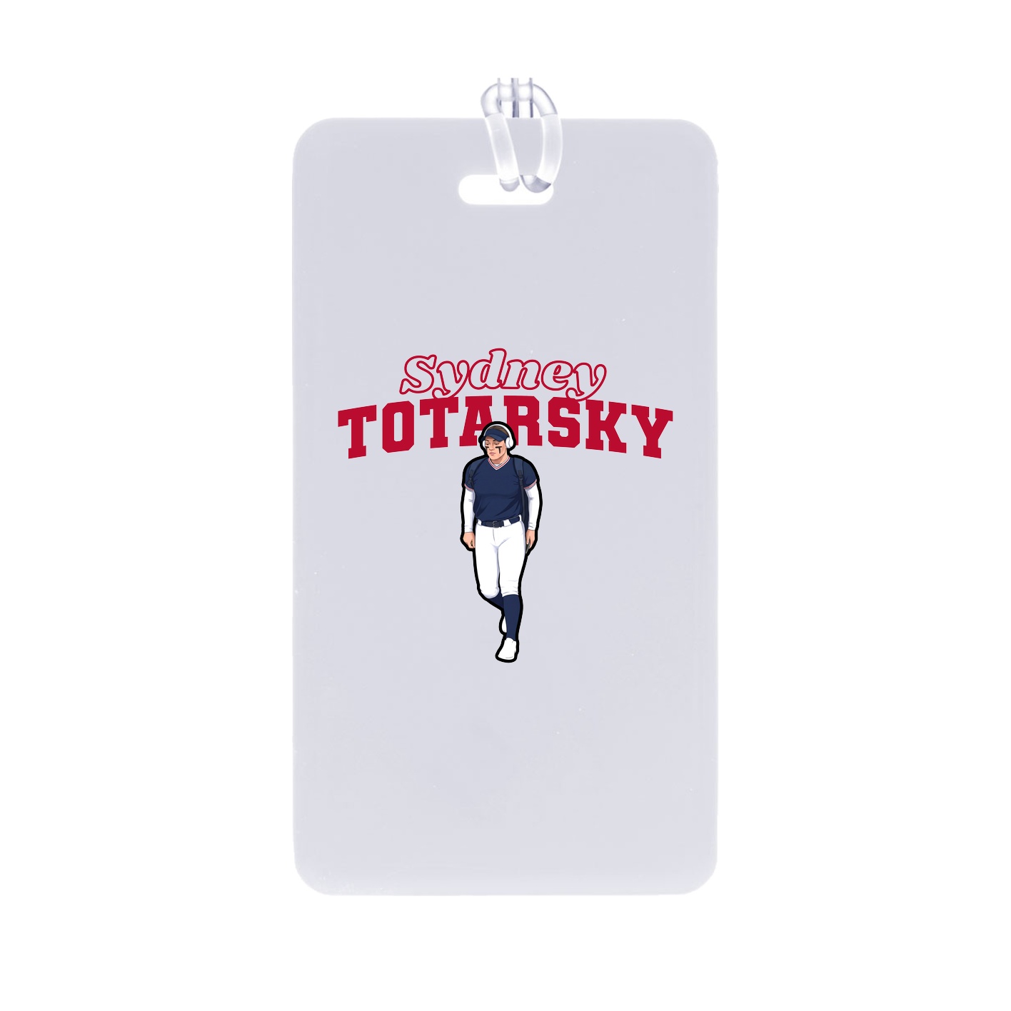 Bag Tag — Name Arch in Classic