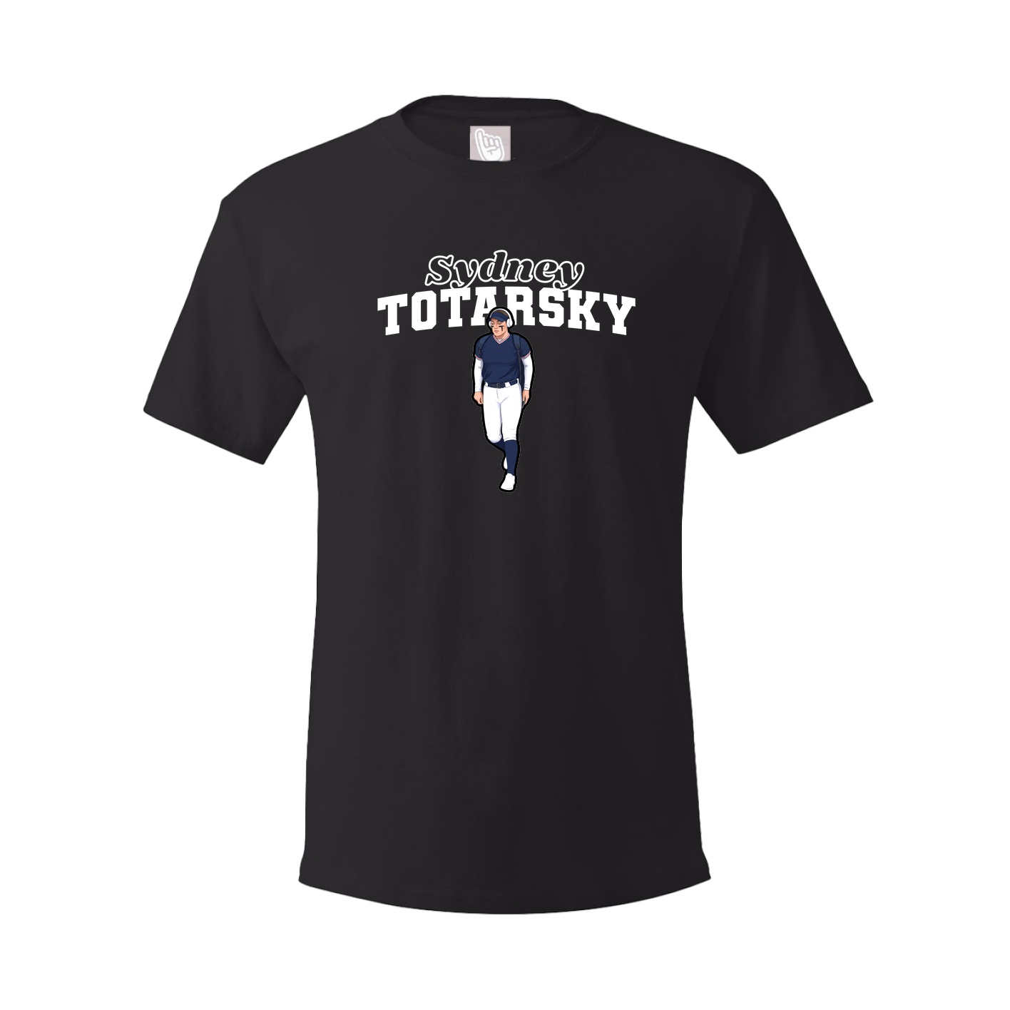 Youth Tee — Name Arch in Black