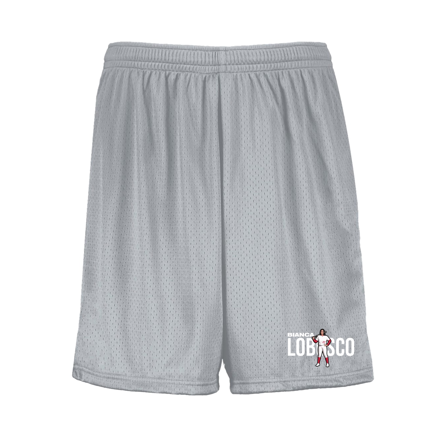 Shorts — Player Name in Silver