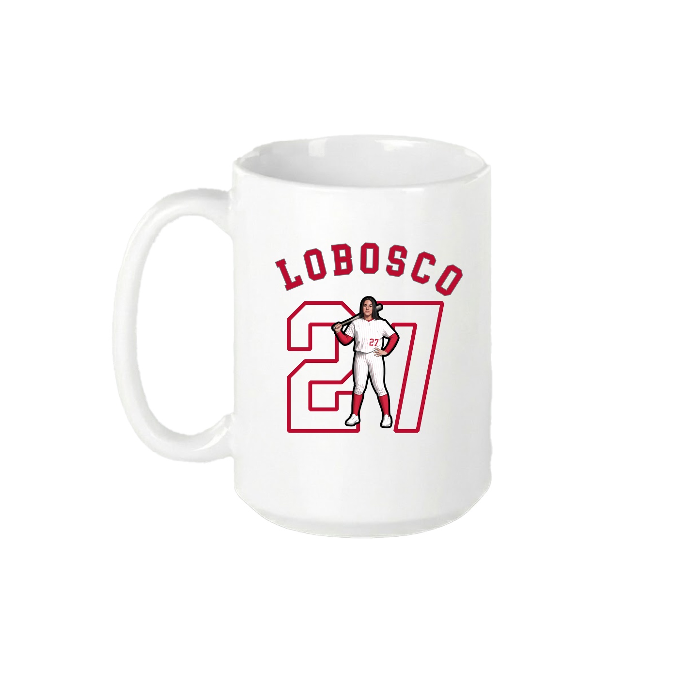 15oz Coffee Mug — Shirsey Arch in White