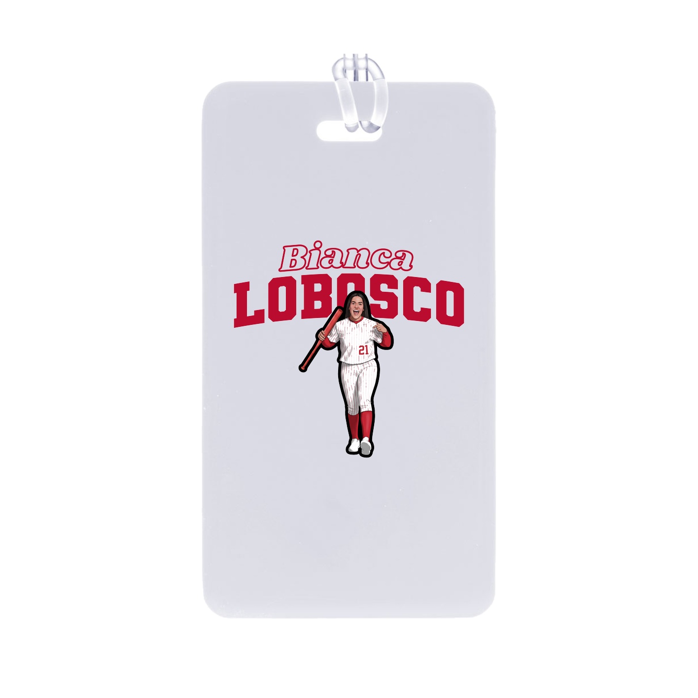 Bag Tag — Name Arch in Classic
