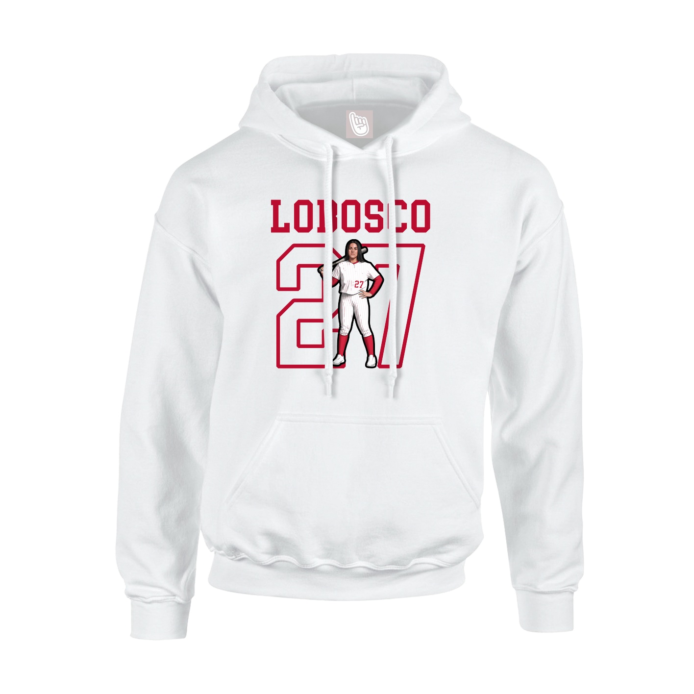 Youth Hoodie — Shirsey in White