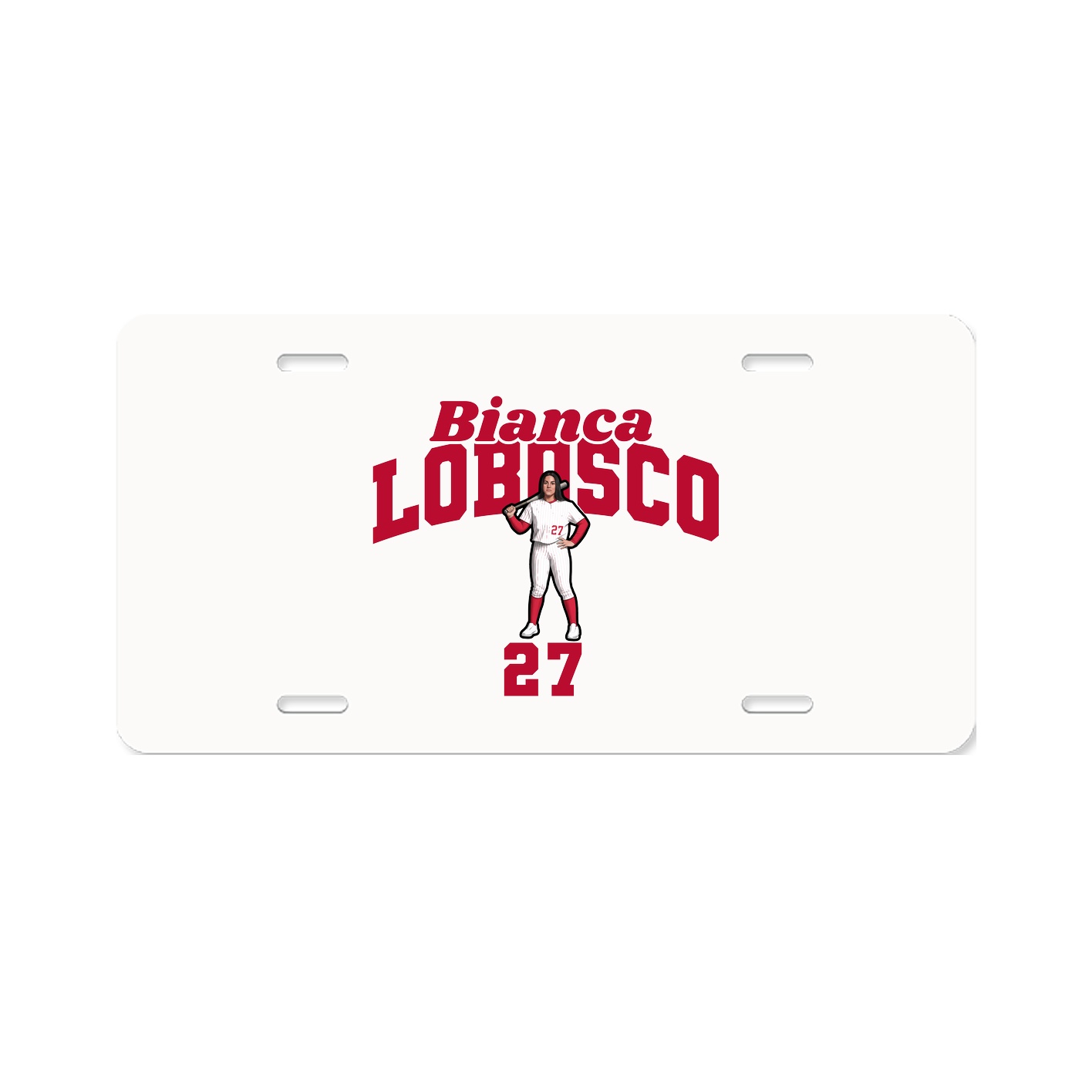 License Plate — Signature Arch in Classic
