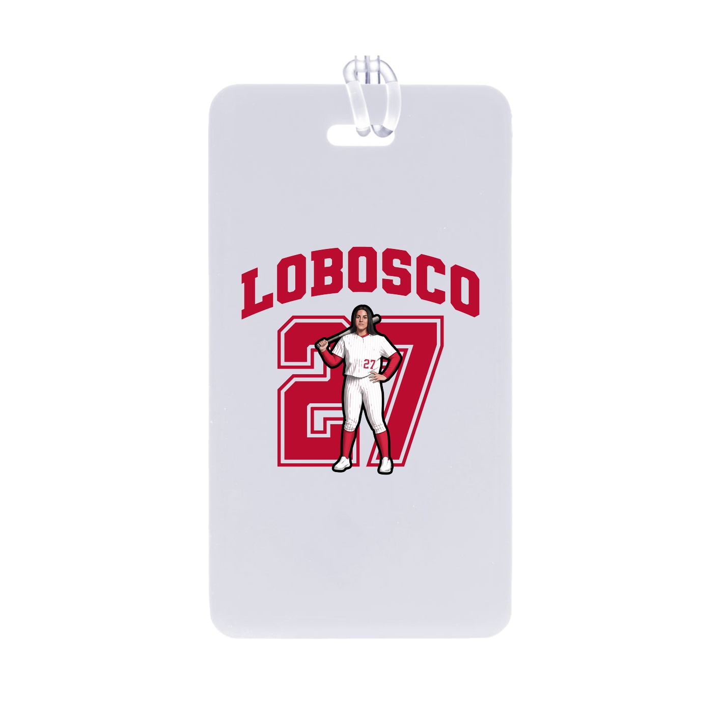 Bag Tag — Number in Classic