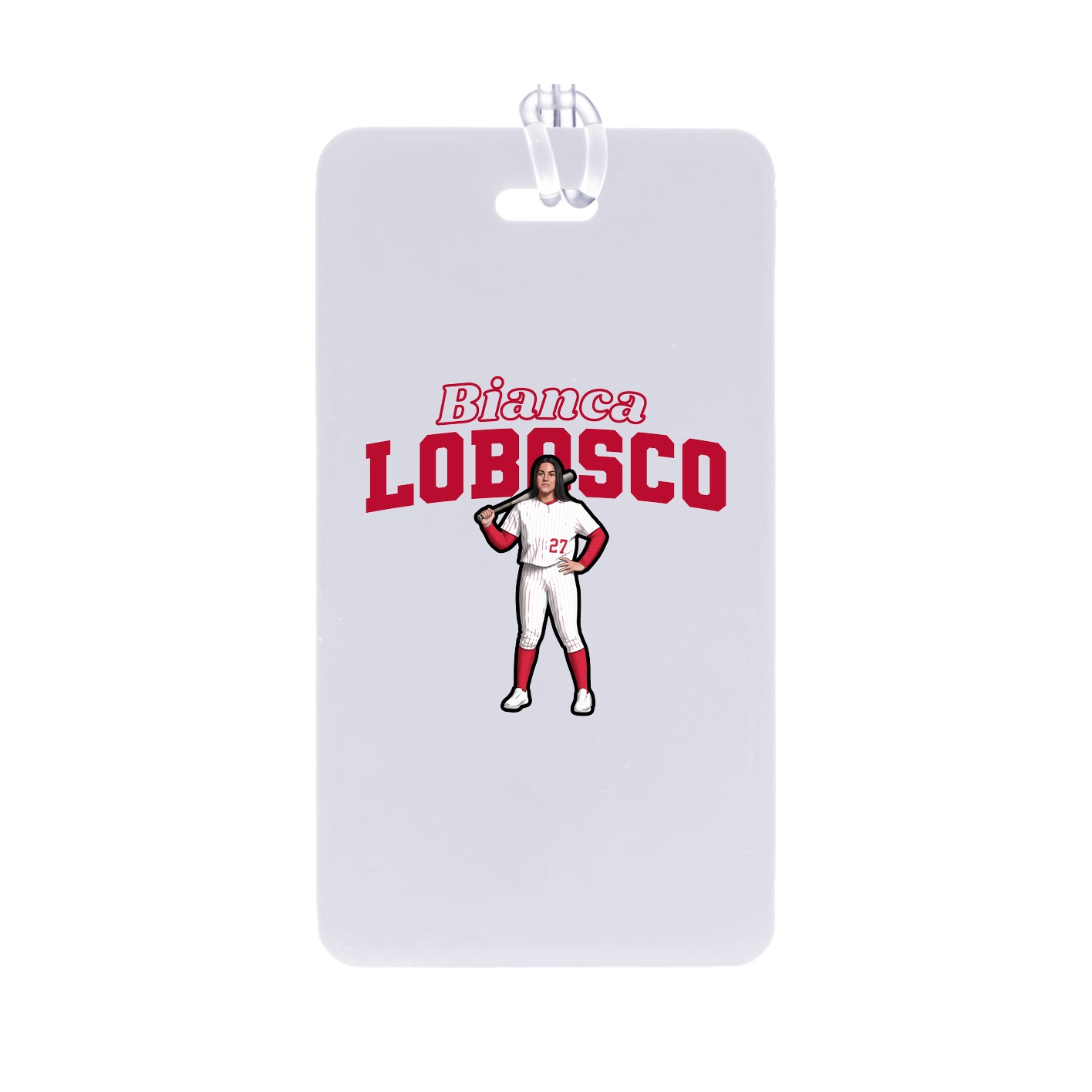 Bag Tag — Name Arch in Classic