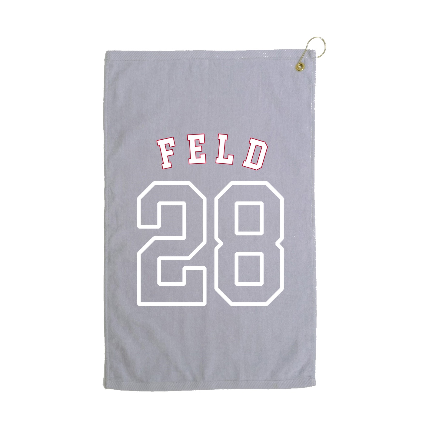 Golf Towel — Shirsey Arch in Grey