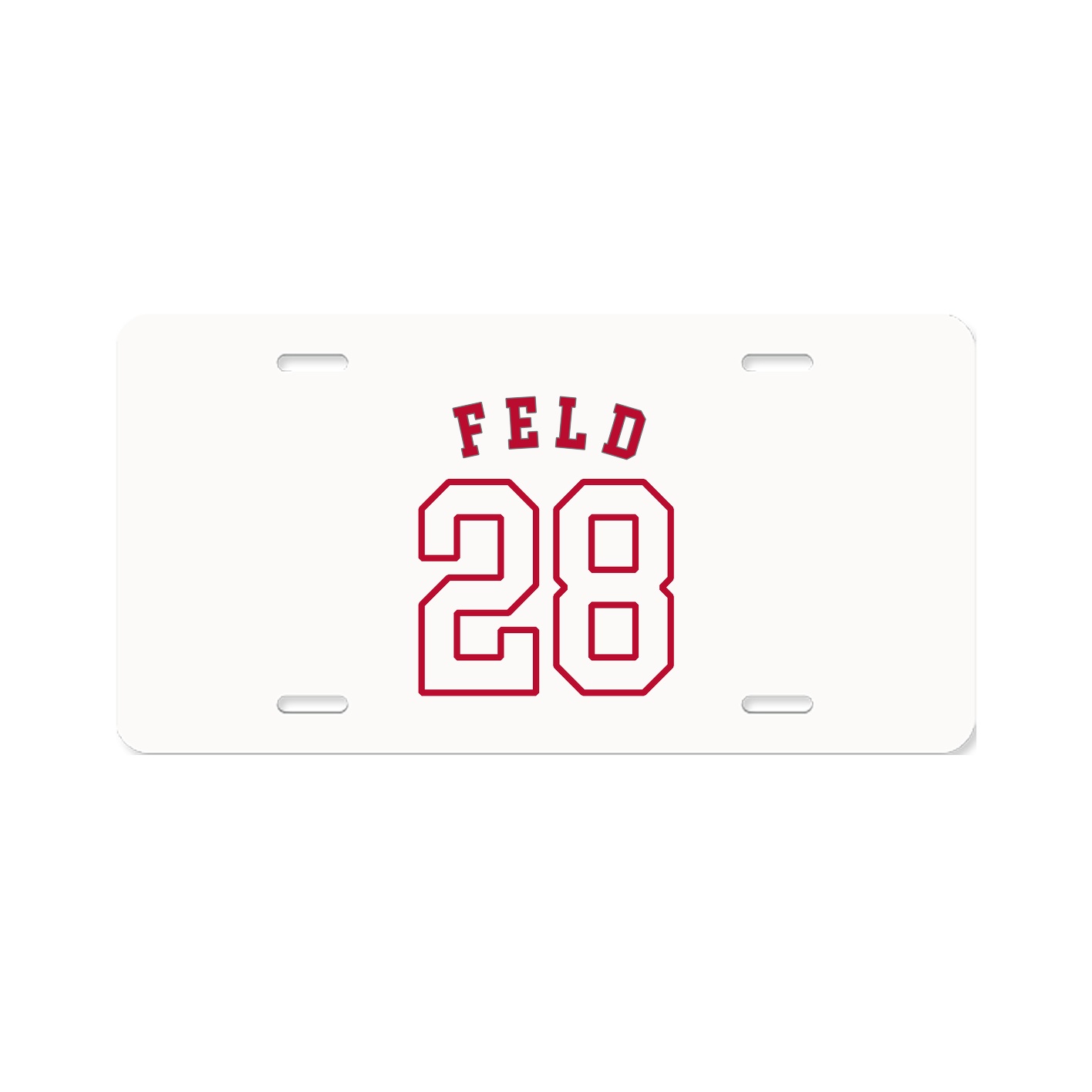 License Plate — Shirsey Arch in Classic