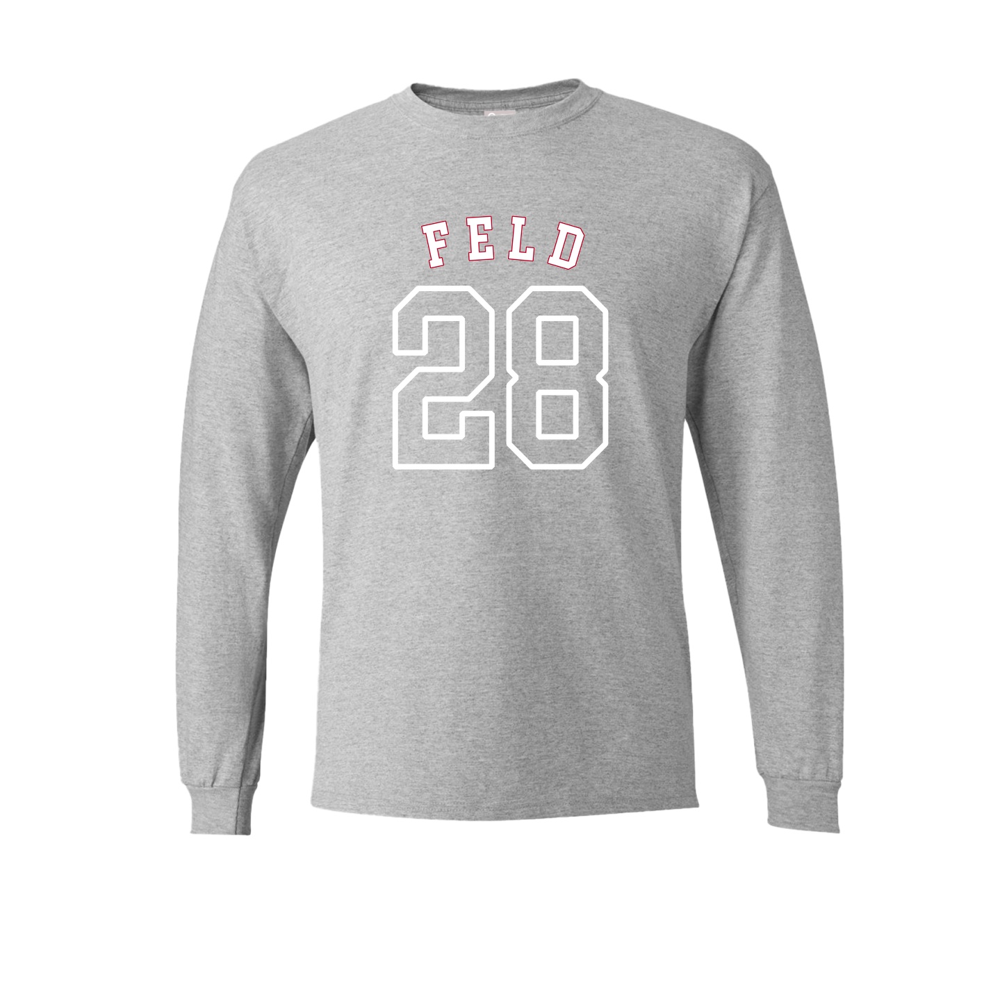 Long Sleeve Tee — Shirsey Arch in Grey