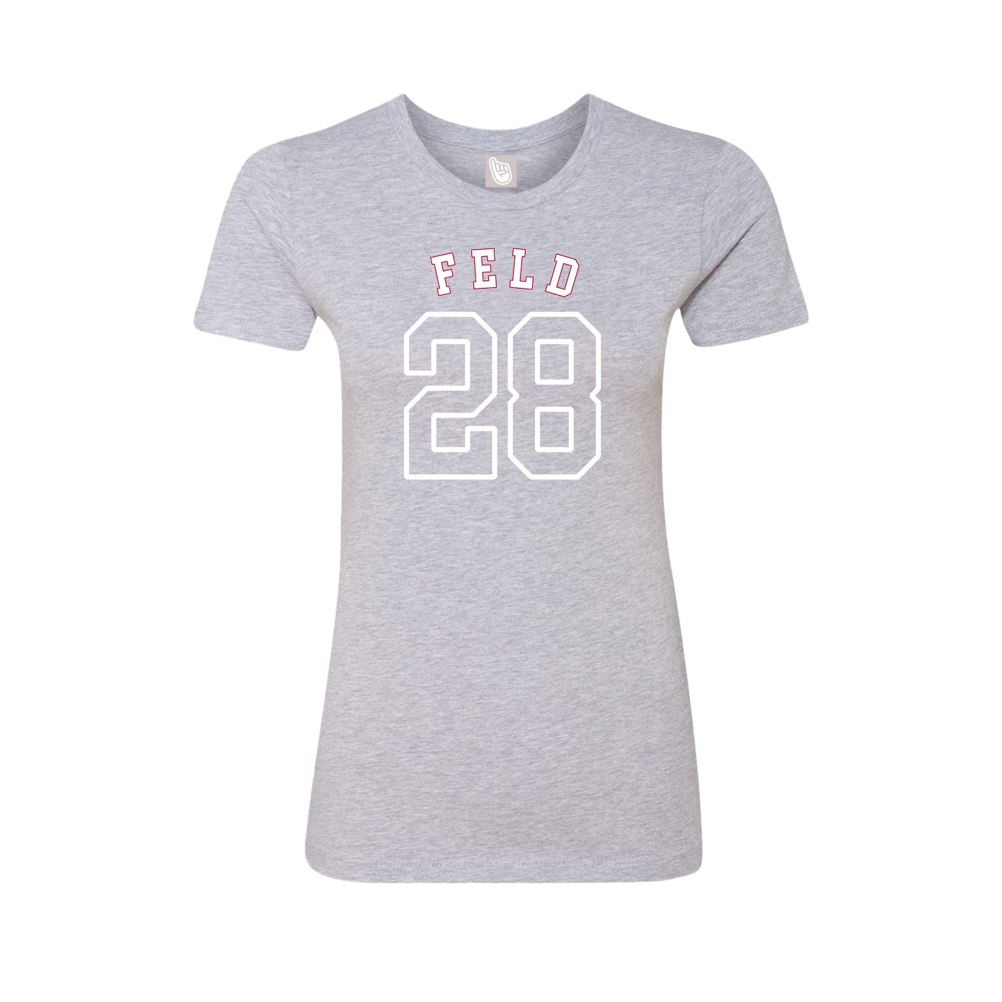 Womens Tee — Shirsey Arch in Grey