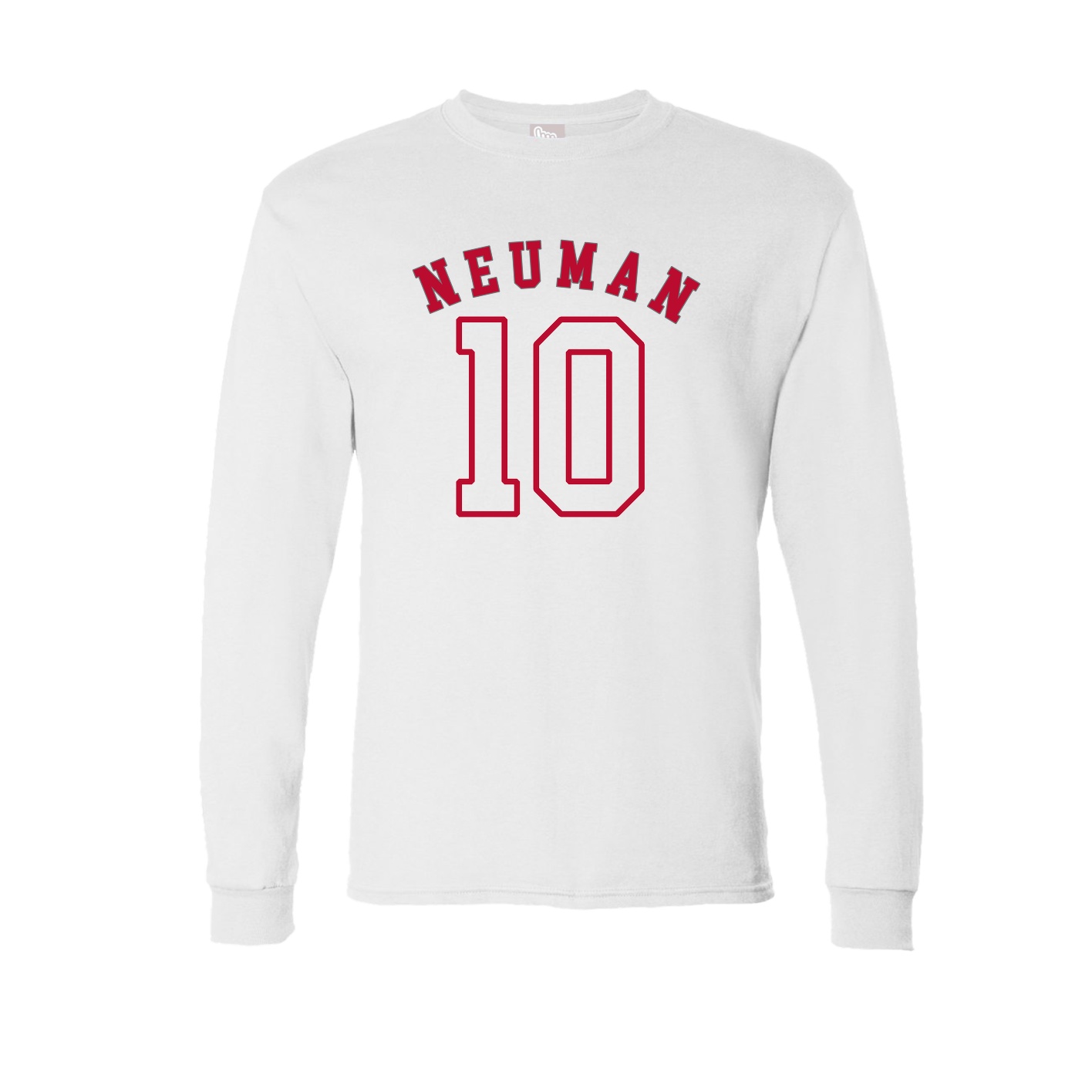 Long Sleeve Tee — Shirsey Arch in White