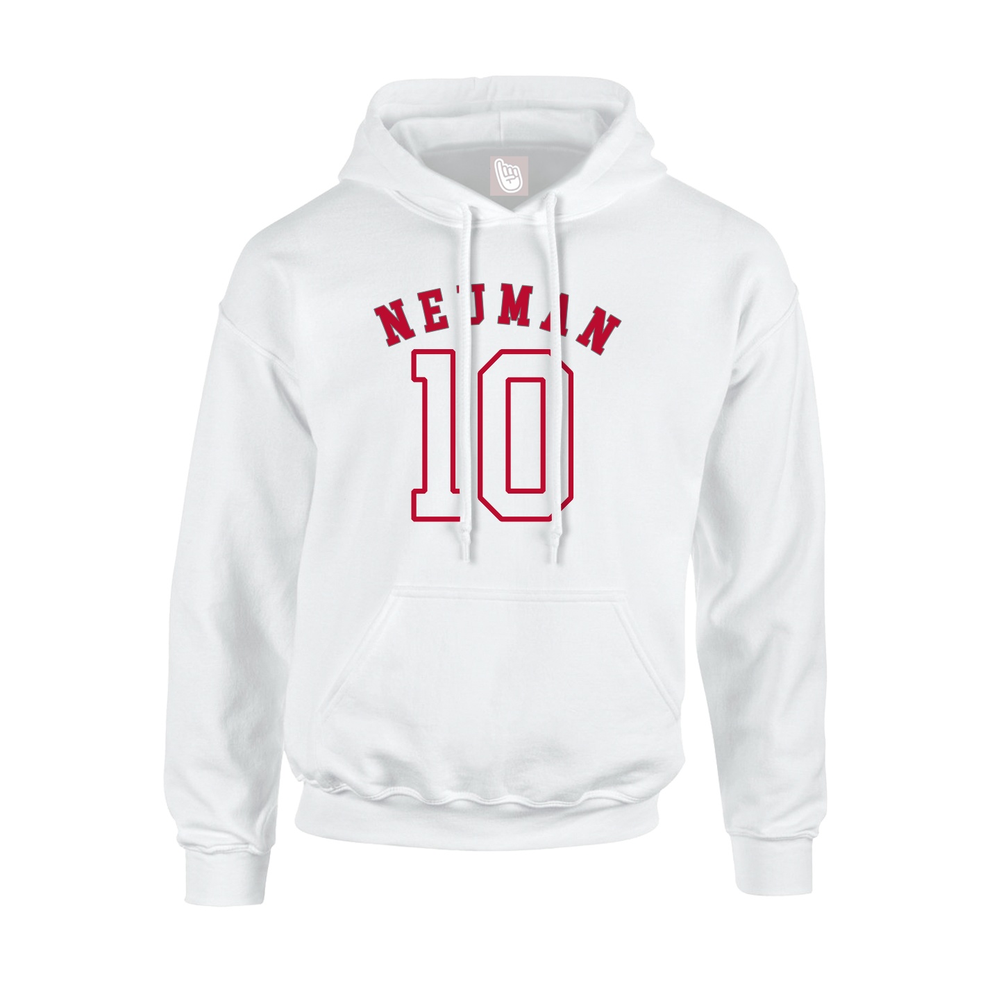 Hoodie — Shirsey Arch in White