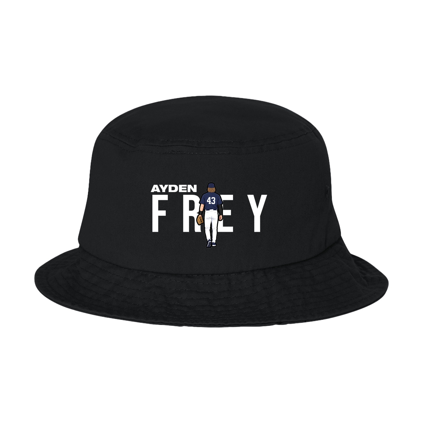 Bucket Cap — Player Name in Black