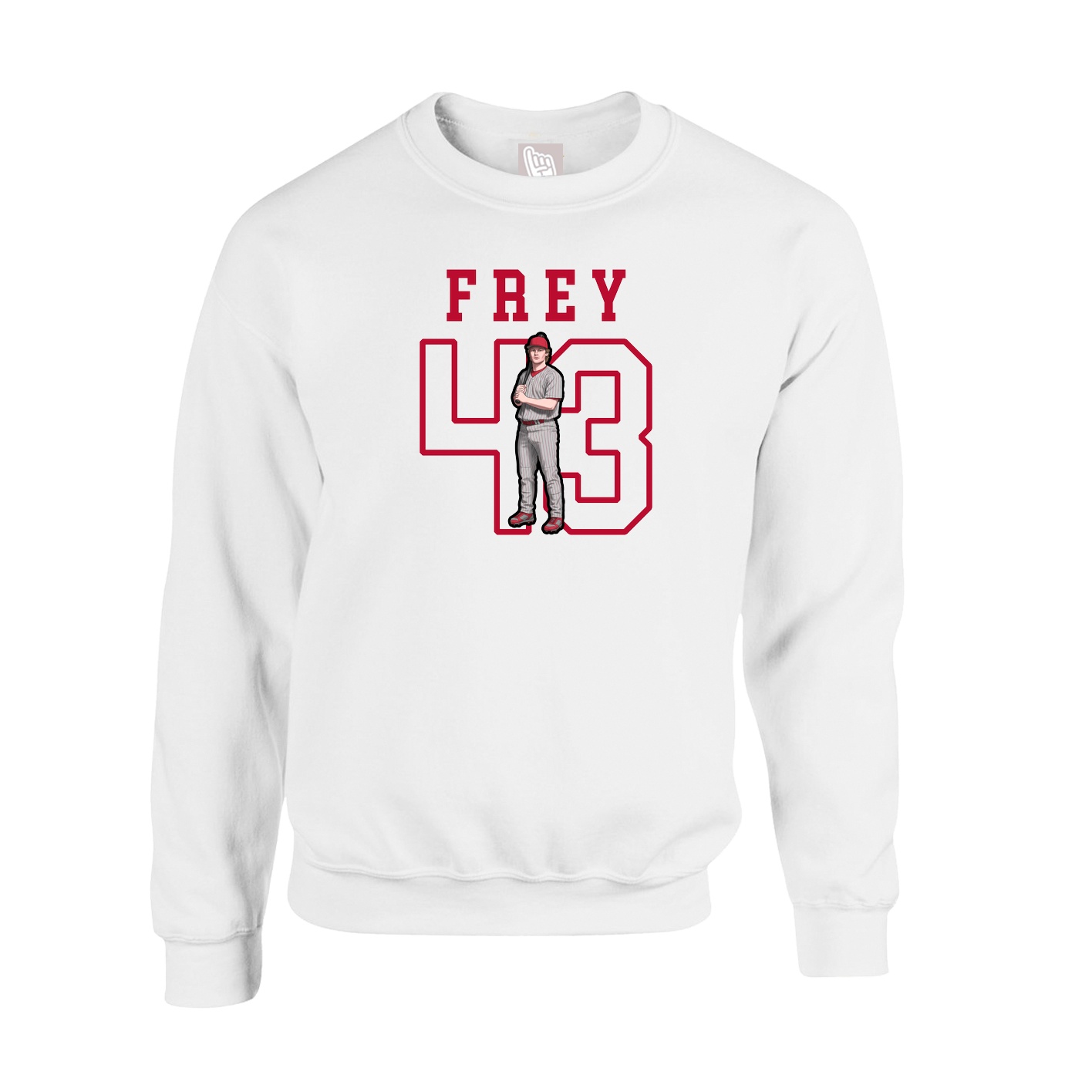 Fleece Crew — Shirsey in White