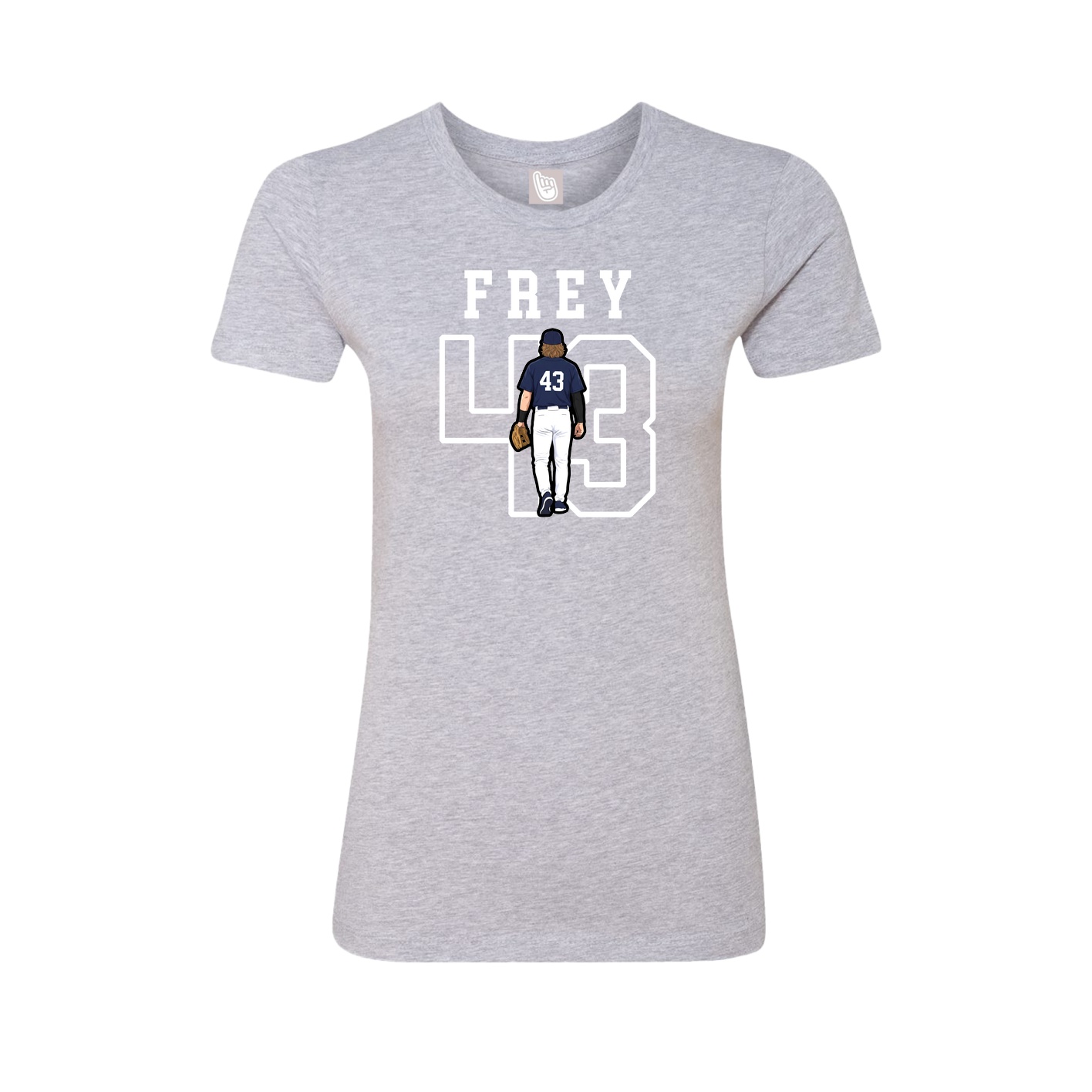 Fitted Women's Tee — Shirsey in Grey