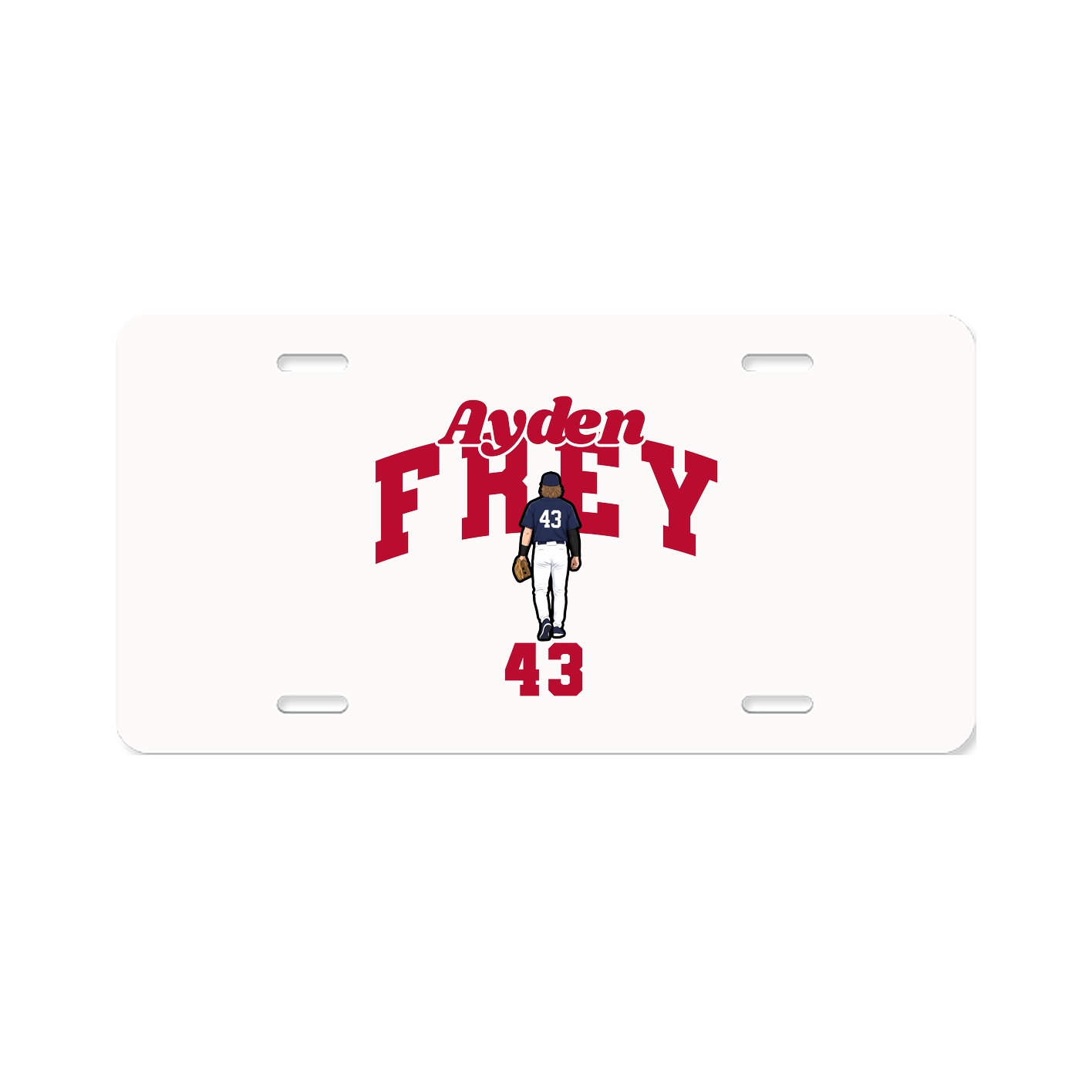 License Plate — Signature Arch in Classic
