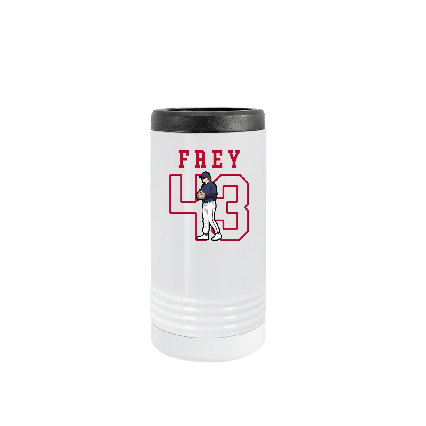 Slim Beverage Holder — Shirsey in White