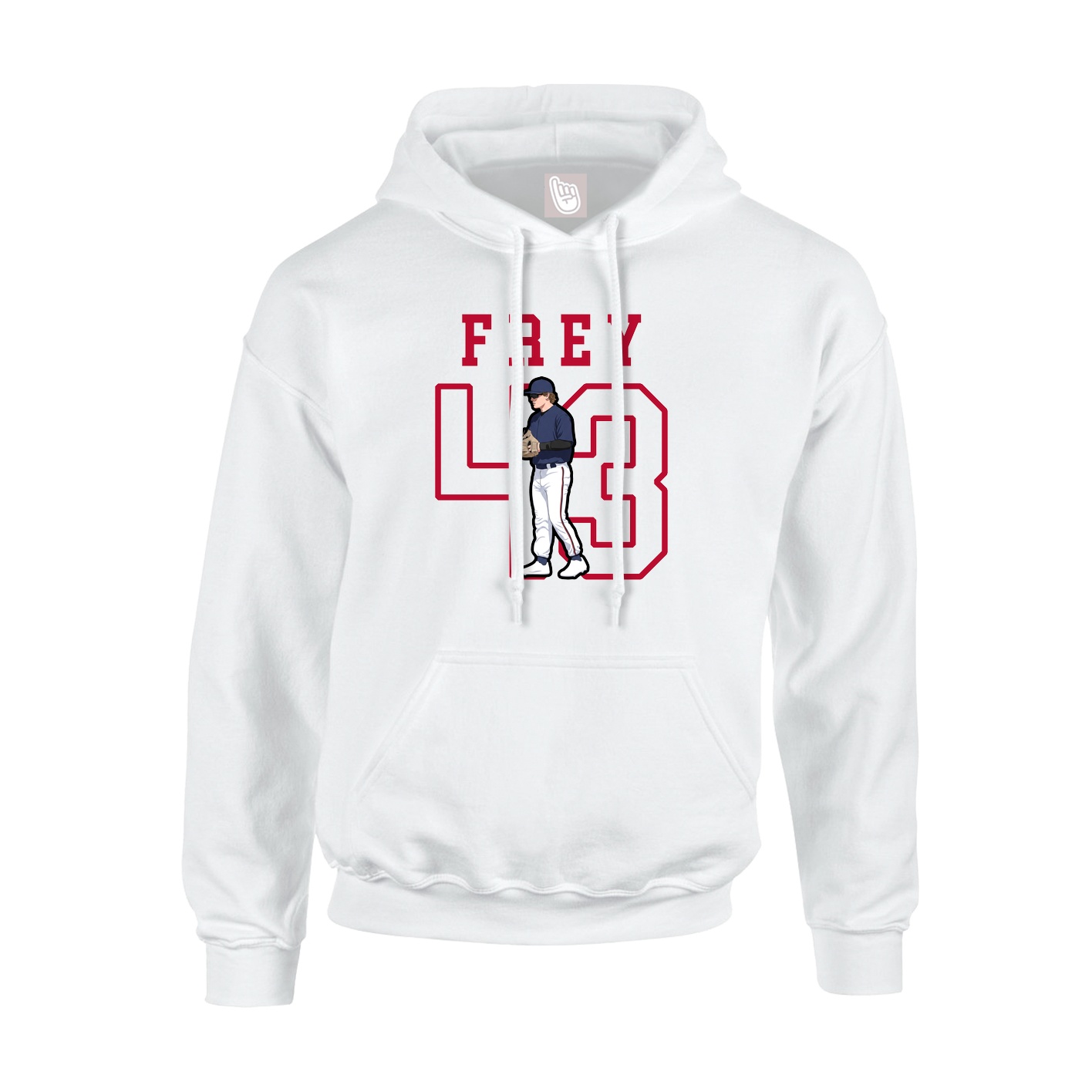 Hoodie — Shirsey in White