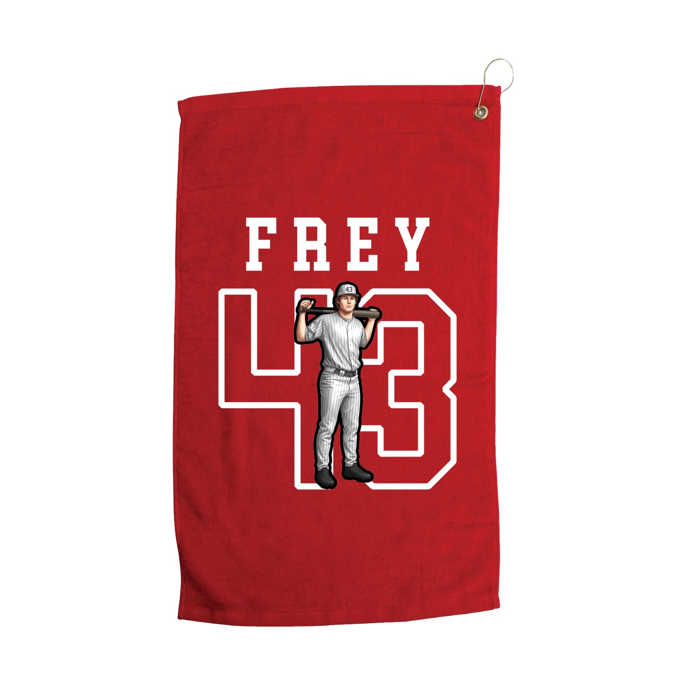 Golf Towel — Shirsey in Red