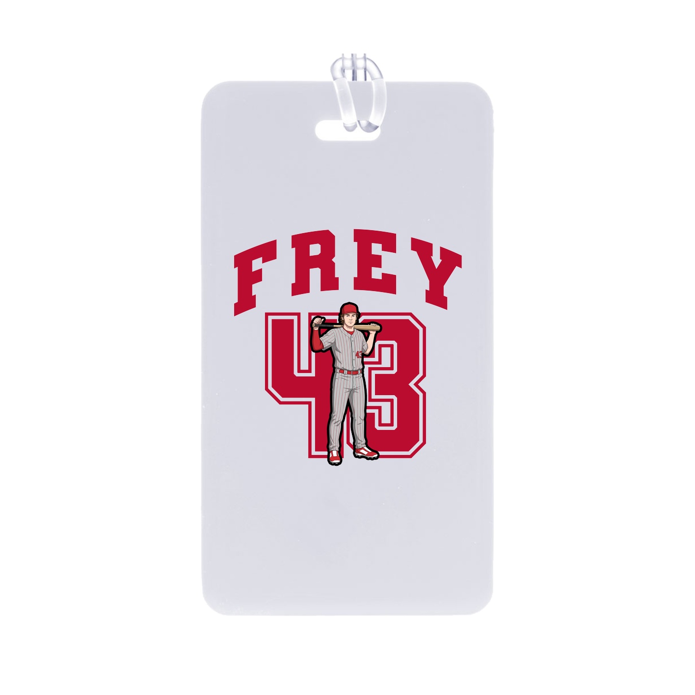 Bag Tag — Number in Classic