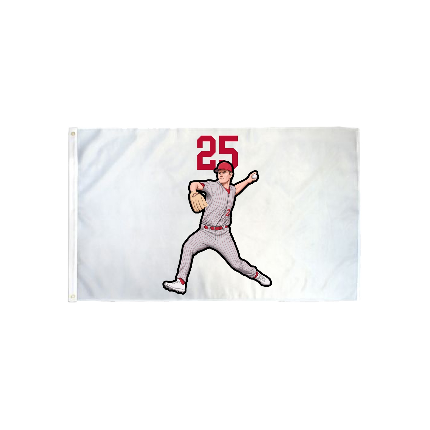 3x5 Flag — Number Top in Classic