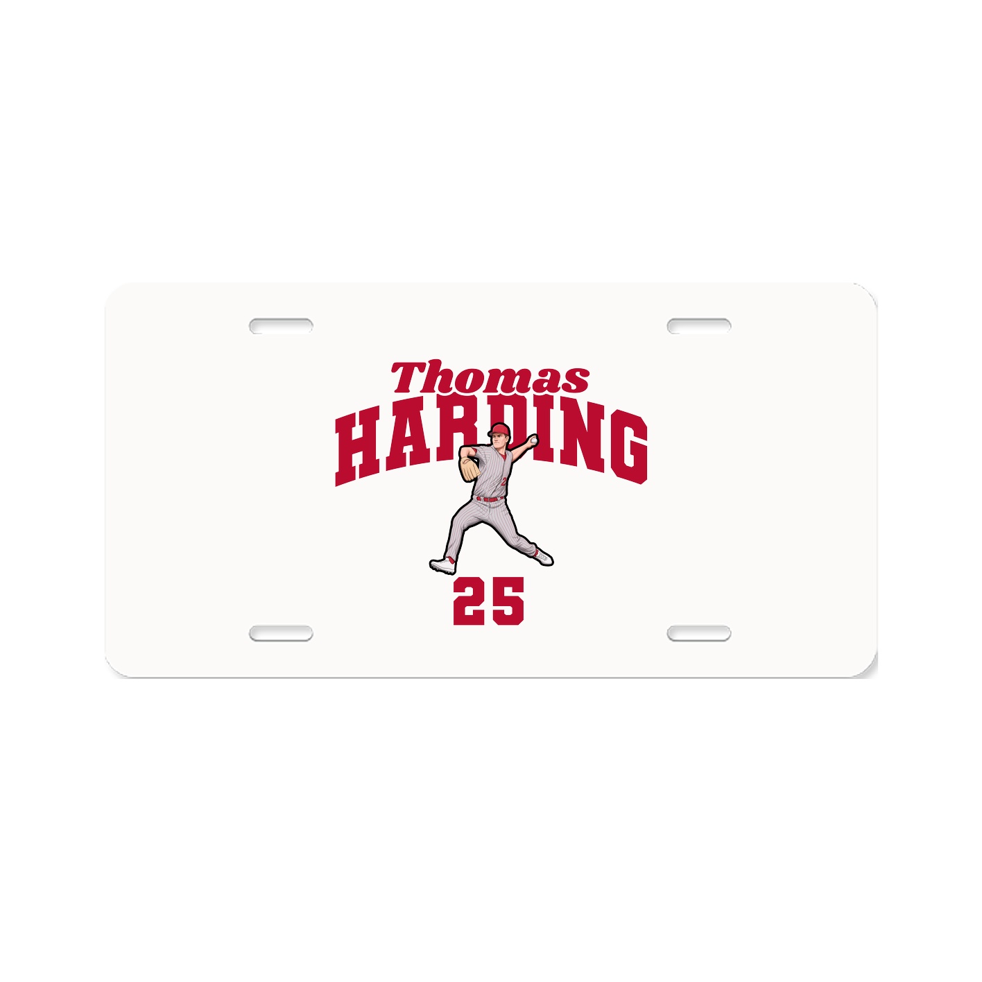 License Plate — Signature Arch in Classic