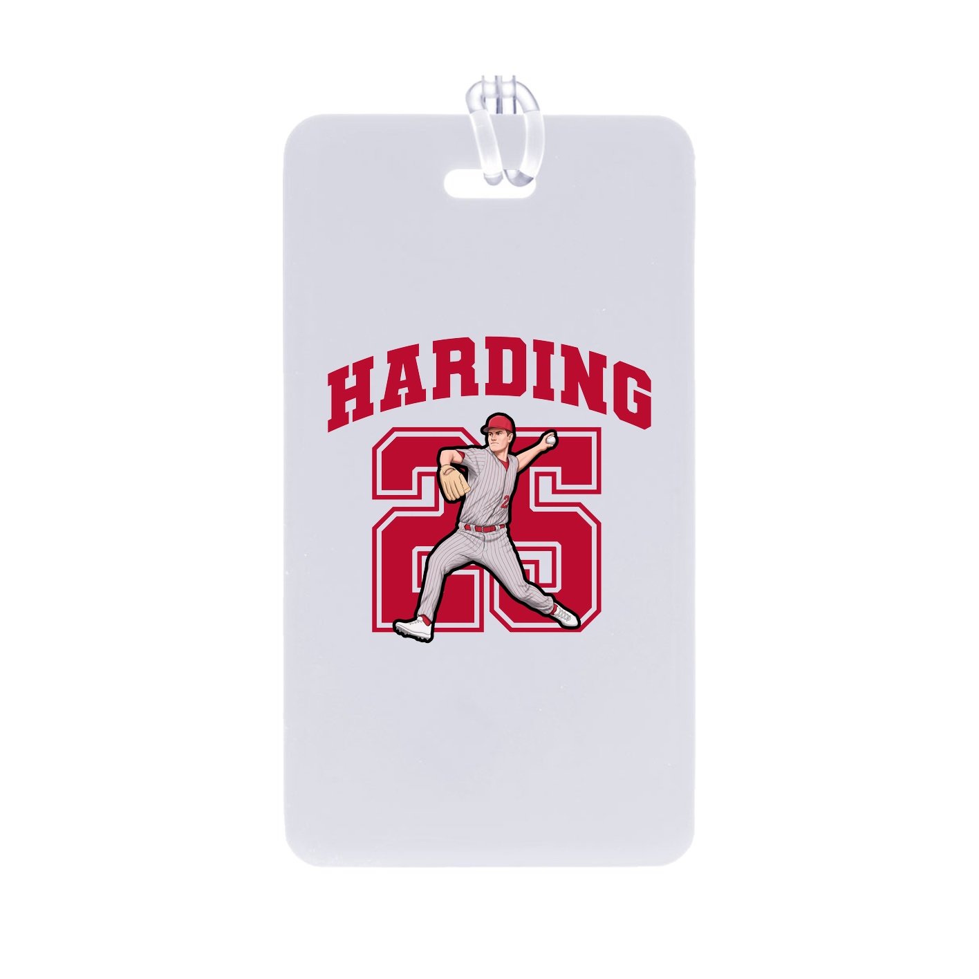 Bag Tag — Number in Classic