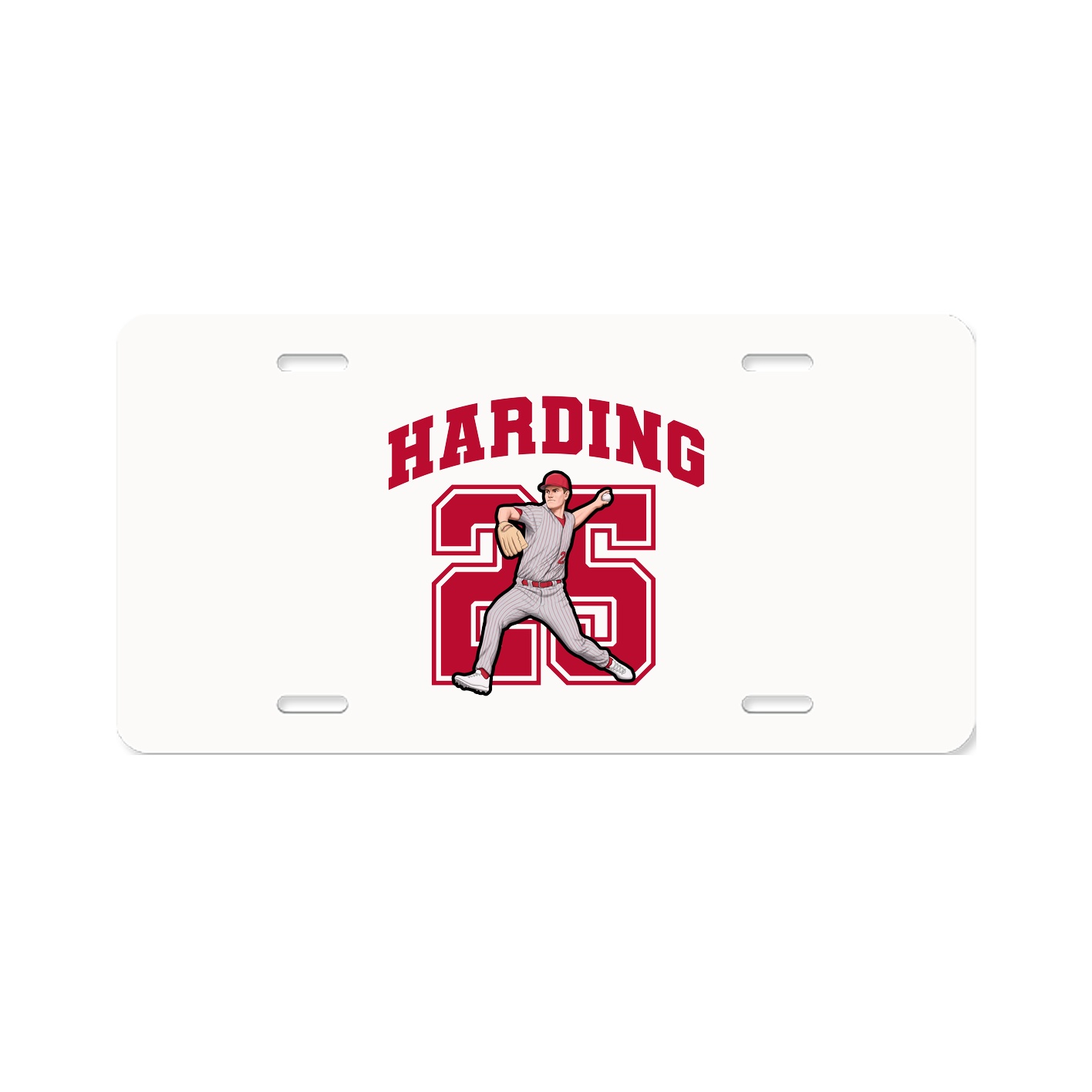 License Plate — Number in Classic