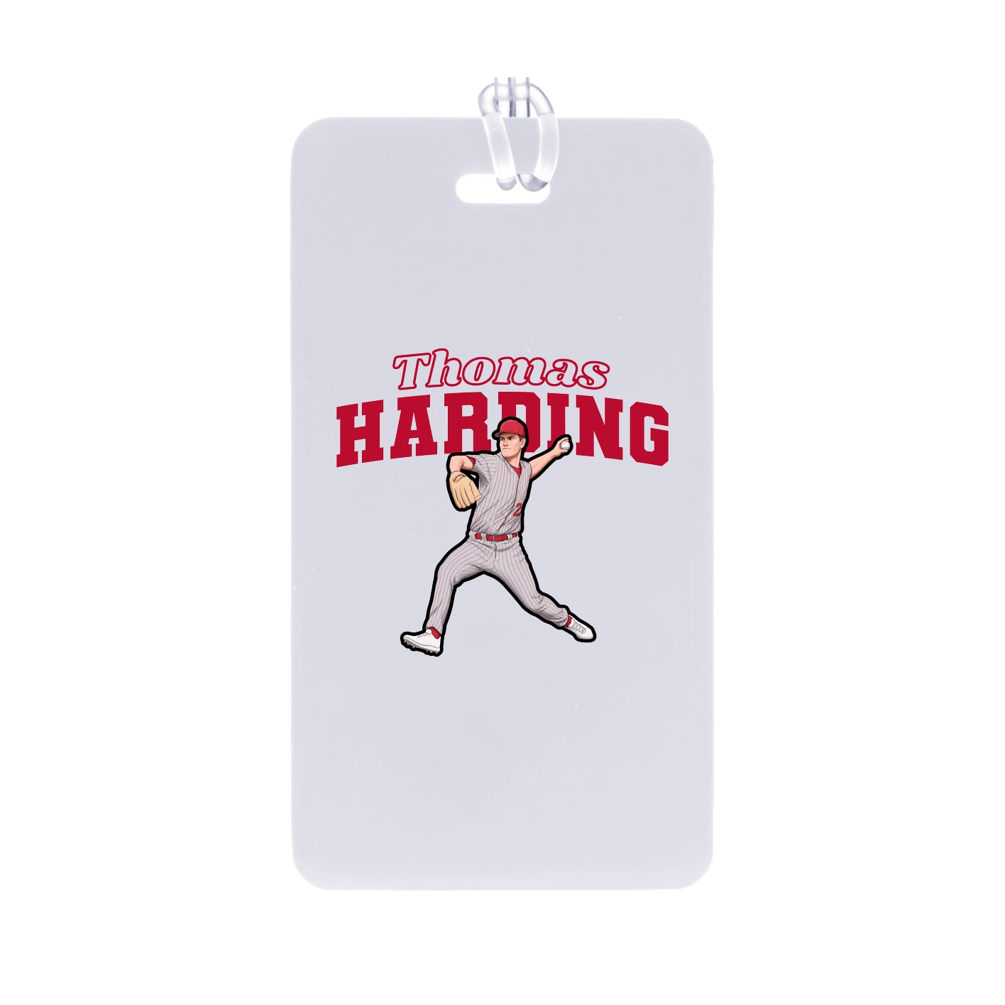 Bag Tag — Name Arch in Classic