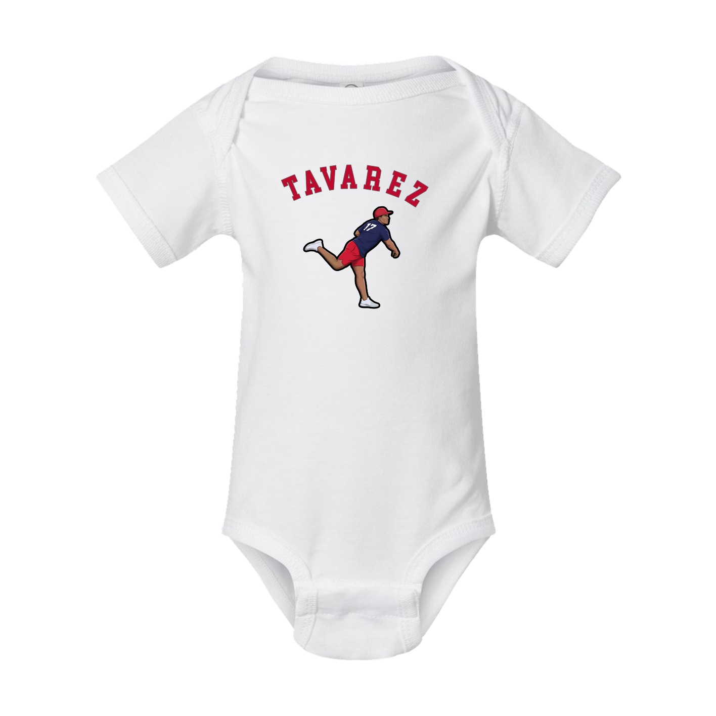 Baby Onesie — Shirsey Arch in White