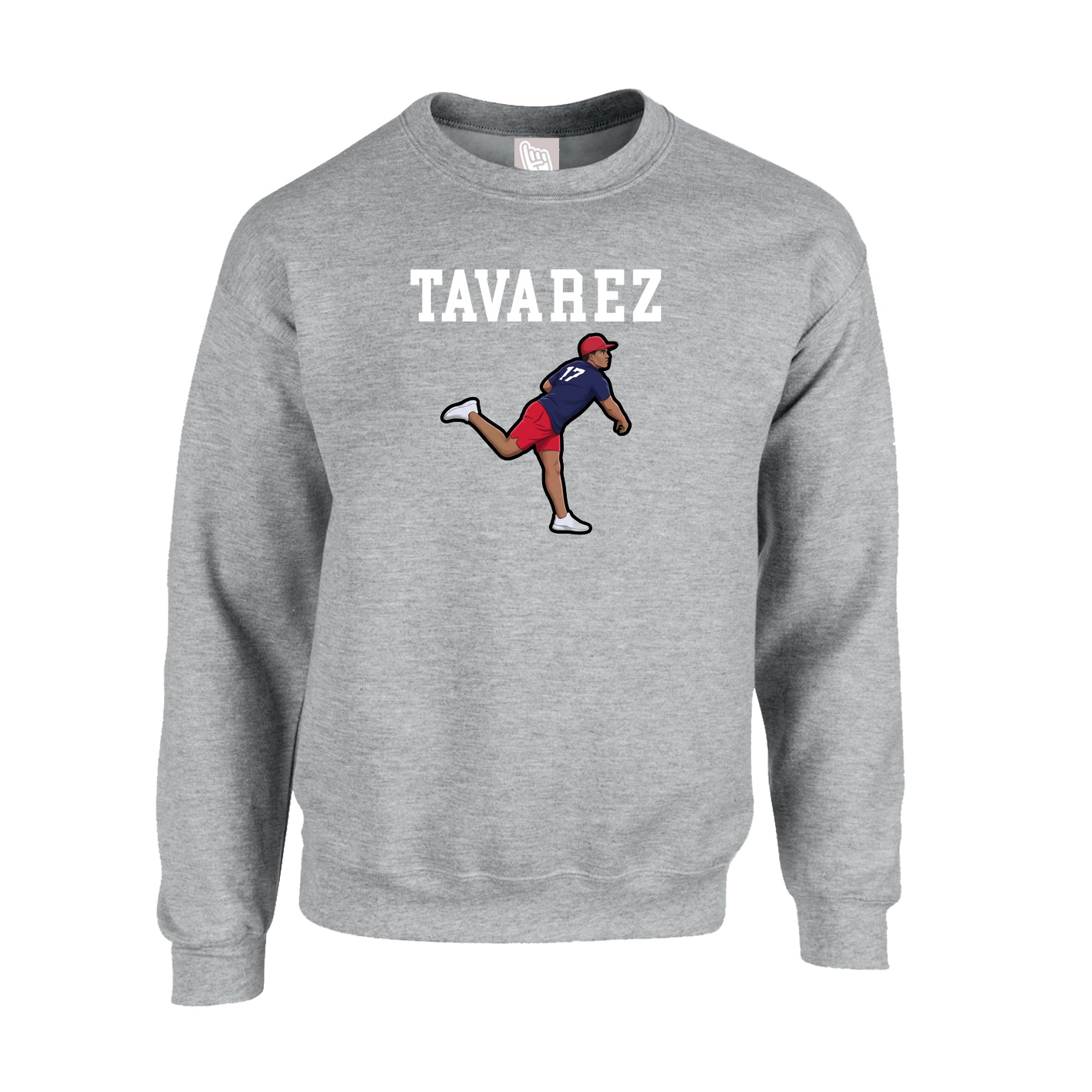 Fleece Crew — Shirsey in Grey