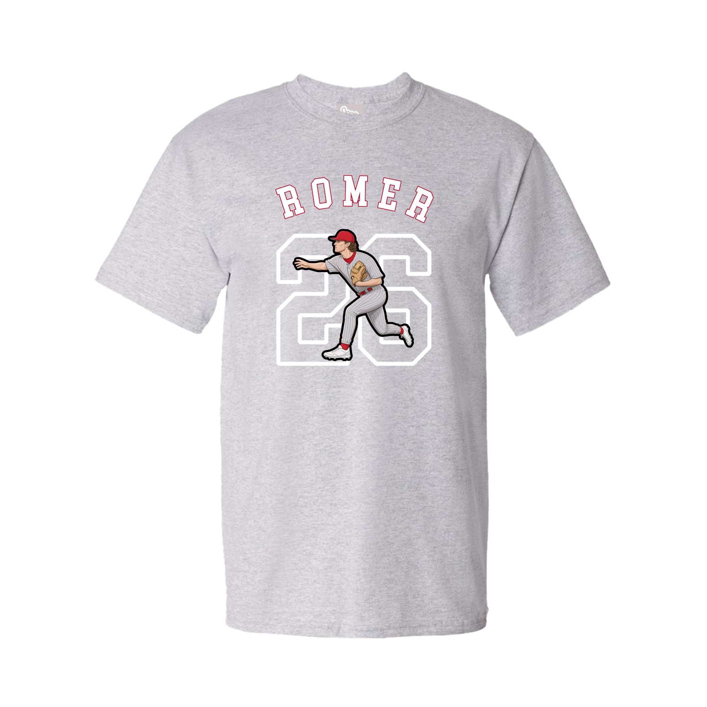 Youth Tee — Shirsey Arch in Grey