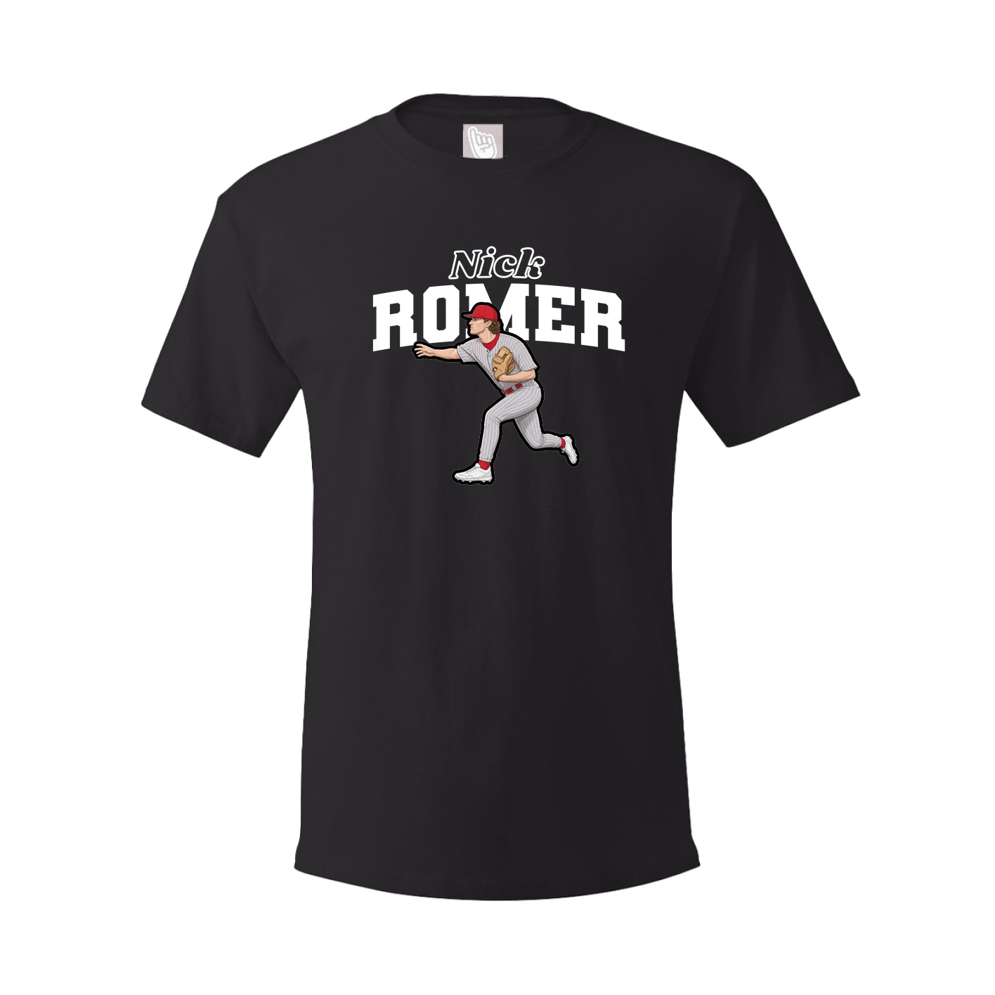 Youth Tee — Name Arch in Black